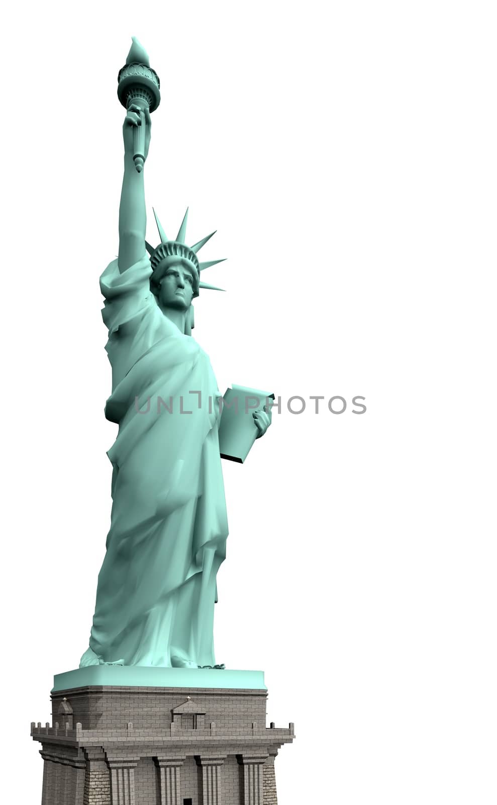 statue of liberty  3 by 3DAgentur