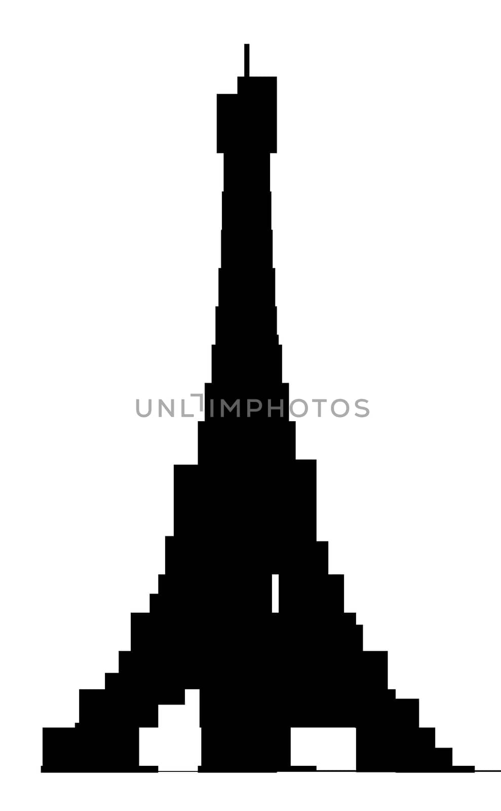 eiffel tower  by 3DAgentur