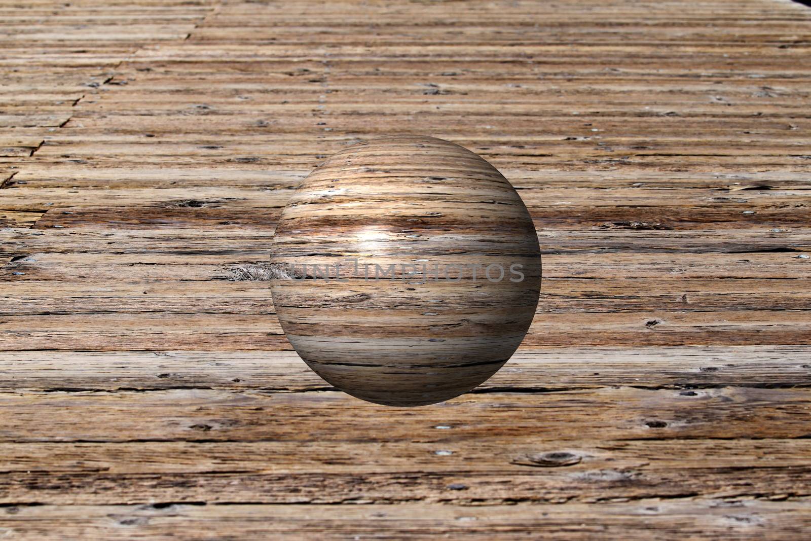 Wooden Globe by hlehnerer