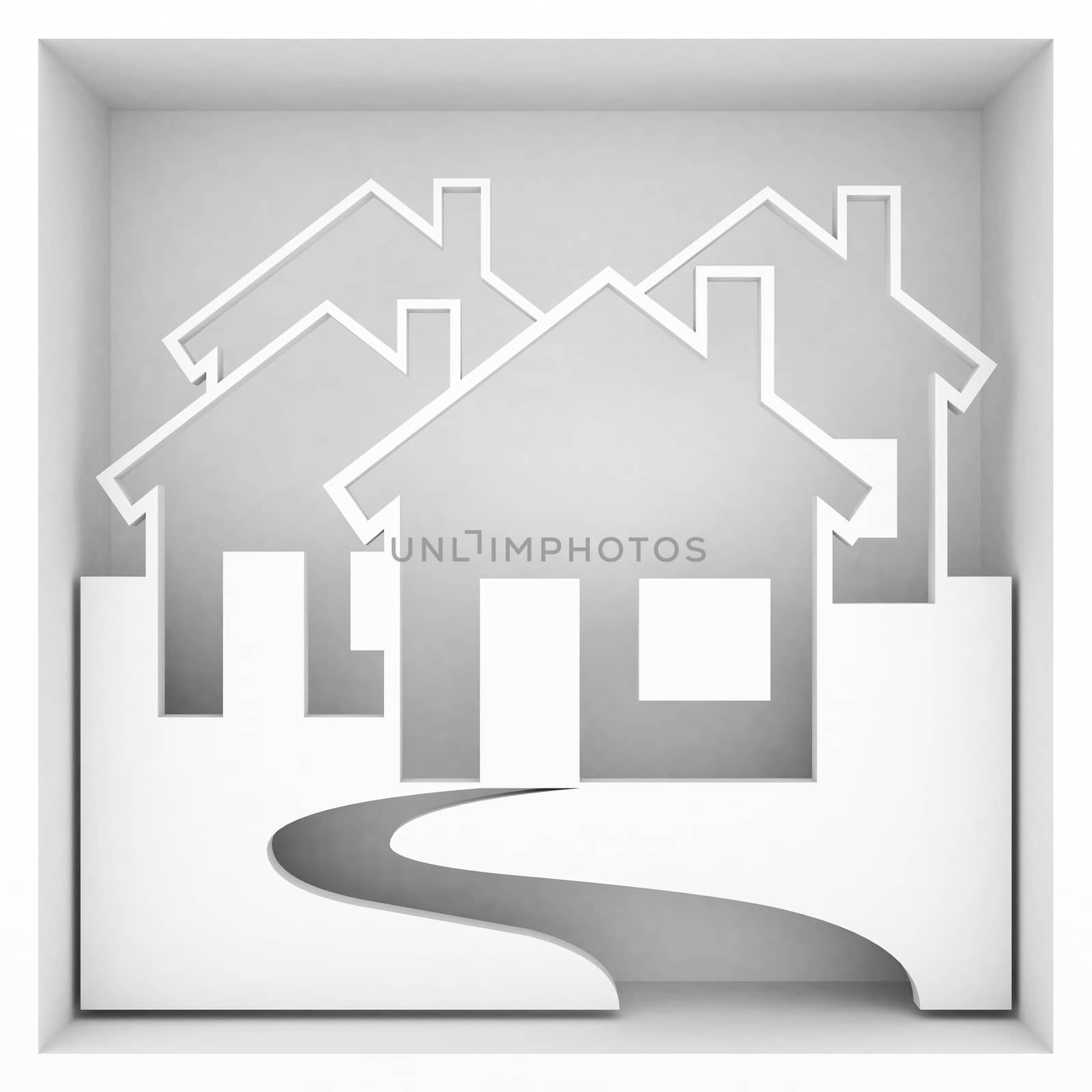 concept background in abstract style for presentation
