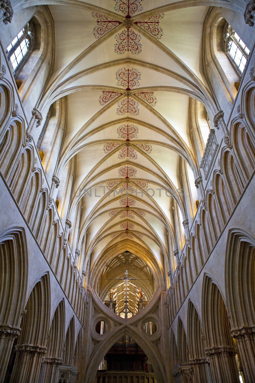 The magnificent Wells Cathedral in Somerset.