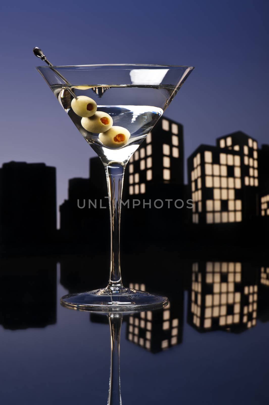Metropolis Vodka Martini by 3523Studio