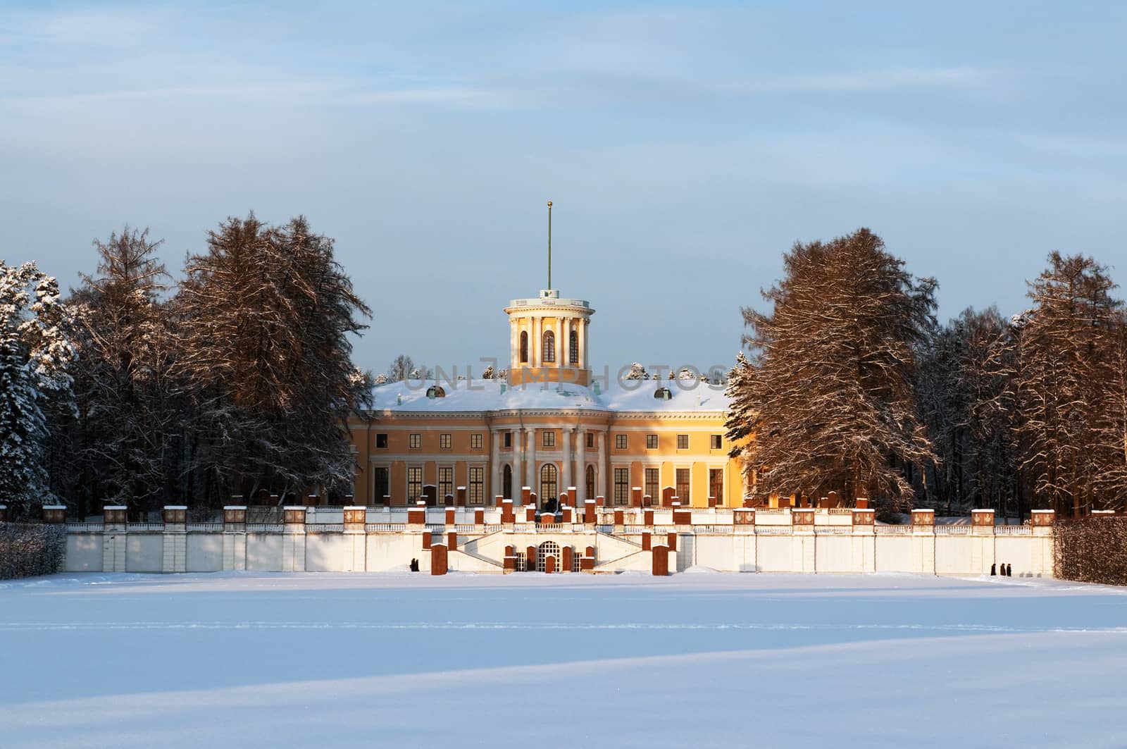 Estate Arhangelskoe near Moscow in Russia