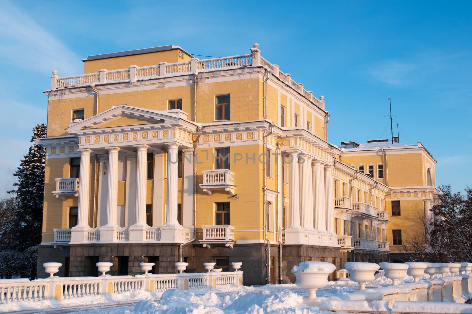 Estate Arhangelskoe near Moscow in Russia