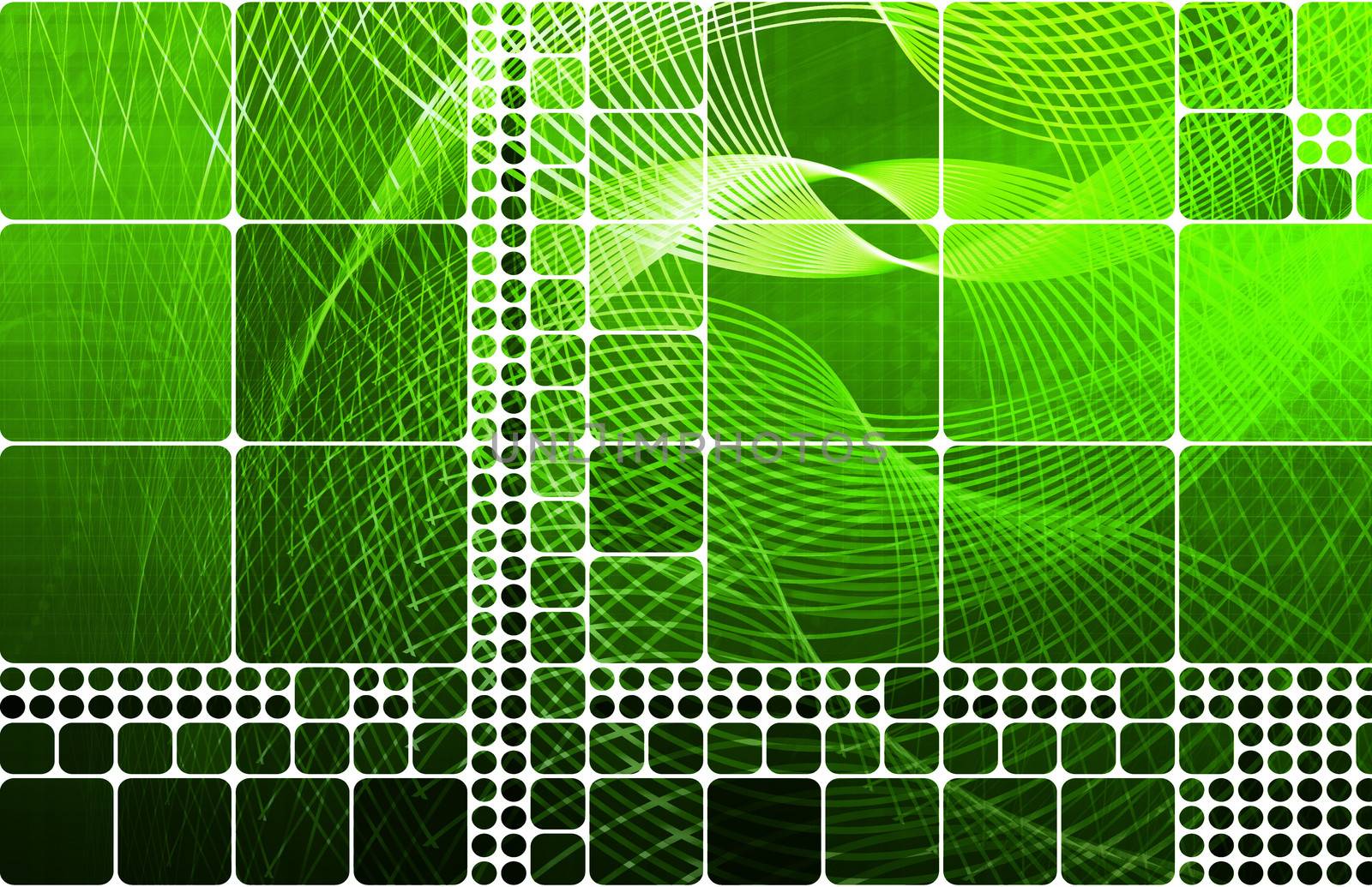 Colorful Squares Background with a Edit Blocks
