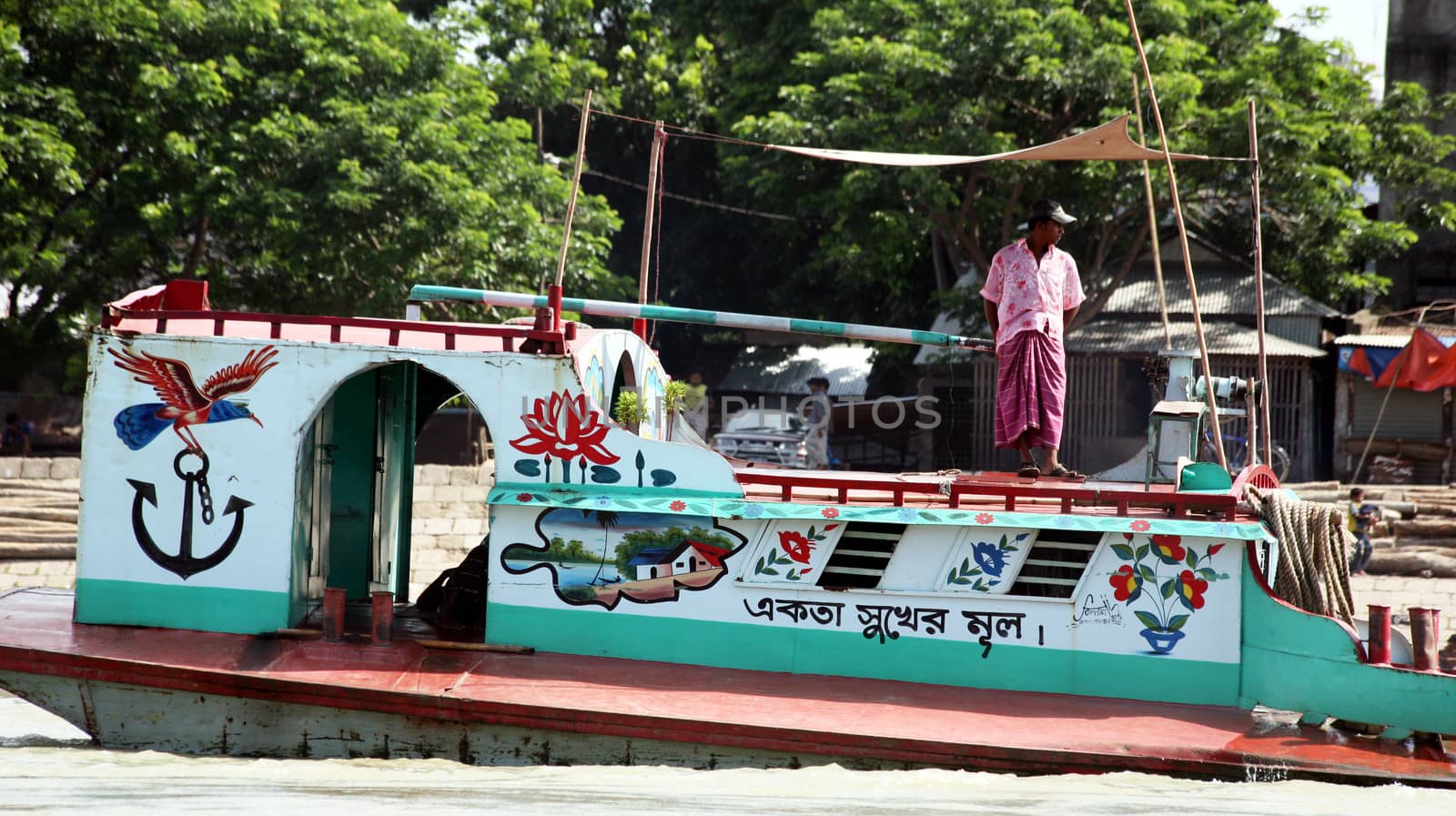 River traffic on Buriganga by HBphotoart