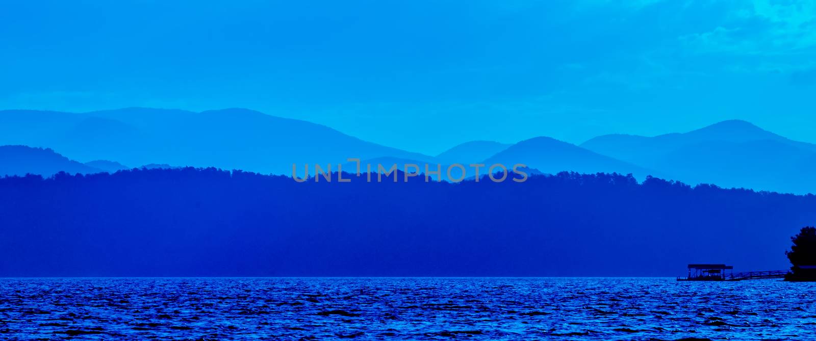 scenery around lake jocasse gorge by digidreamgrafix