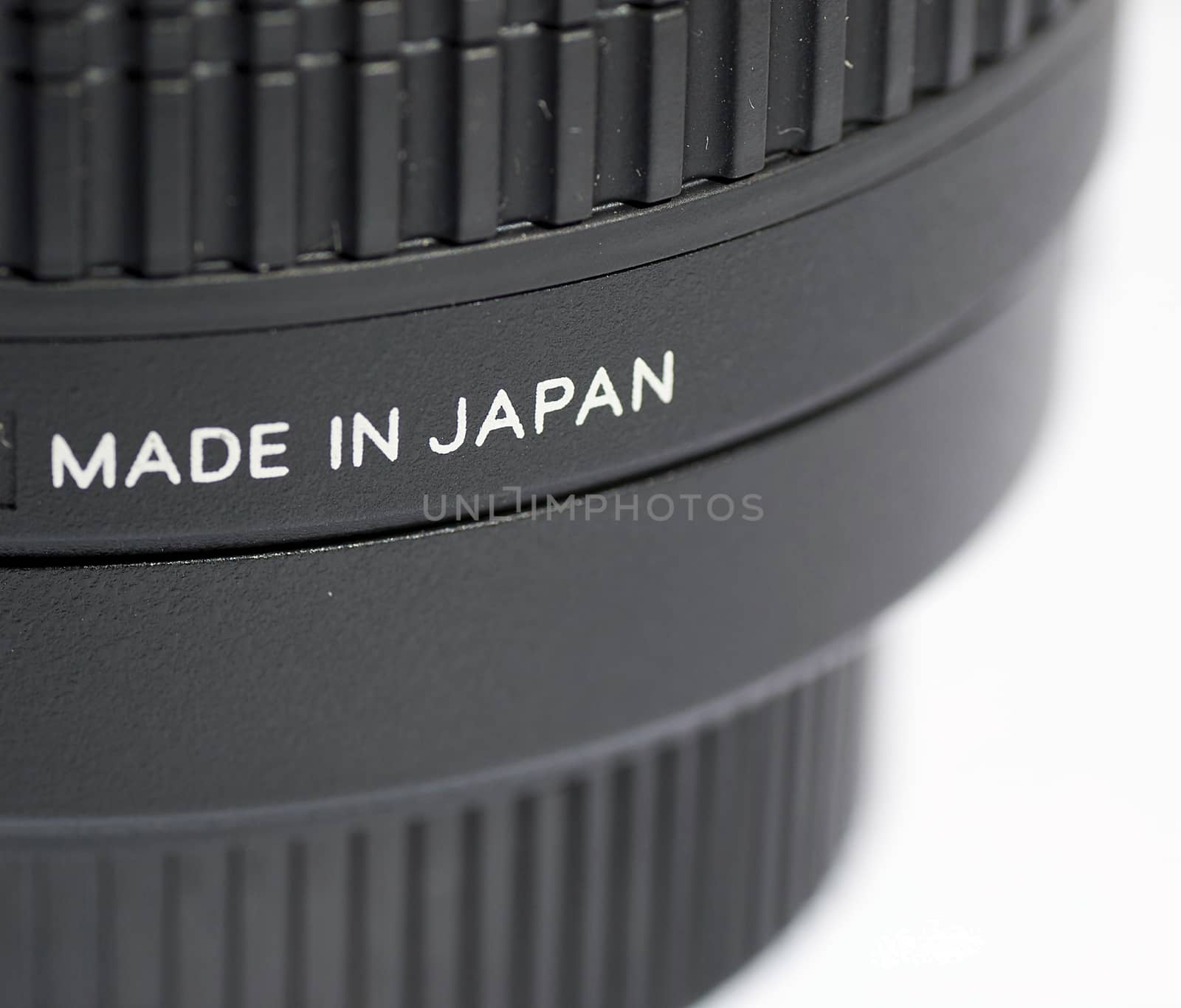 This is an image of text that printed on lens.