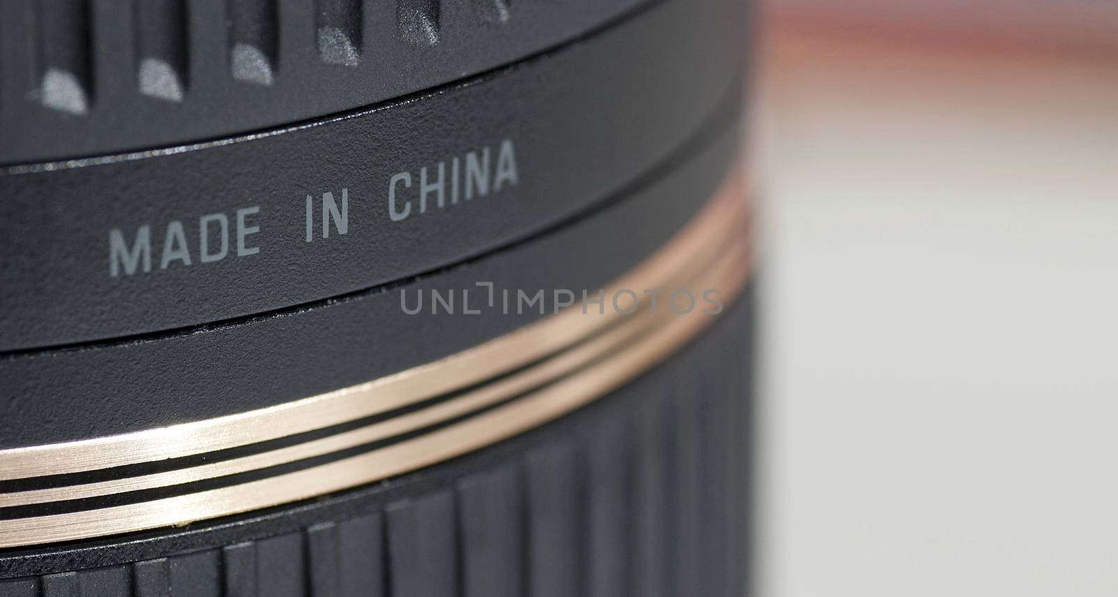 This is an image of text that printed on lens.