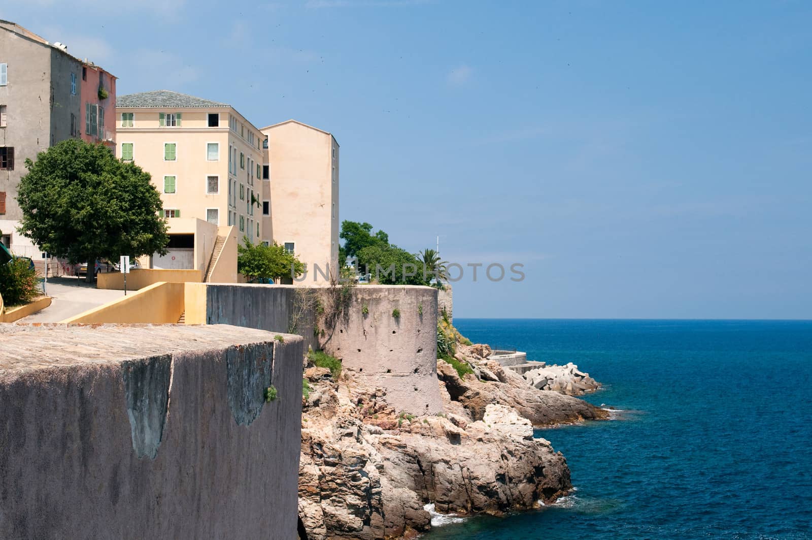 Citadel of the Bastia. Corsica, France.