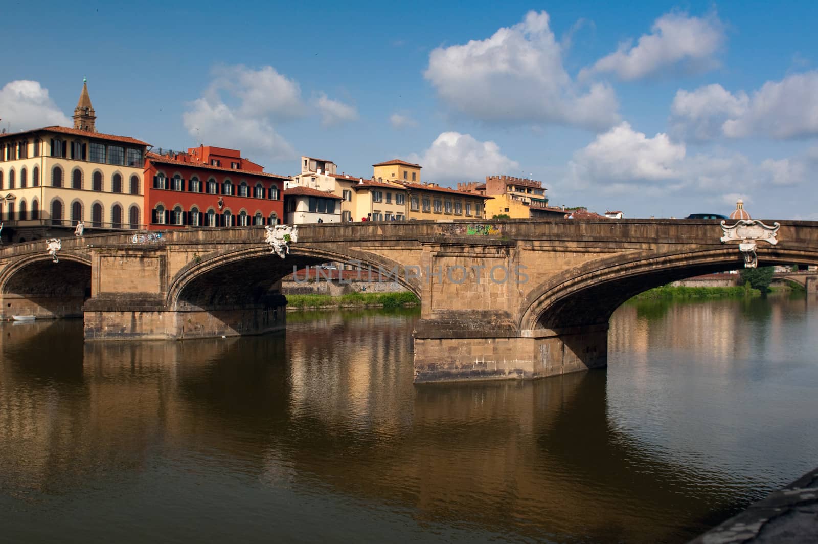 The Ponte Santa Trinita (Holy Trinity Bridge) is a Renaissance bridge in Florence, Tuscany, Italy. by lexan