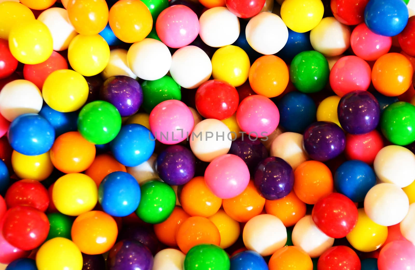 colorful gumball or bubblegum background 