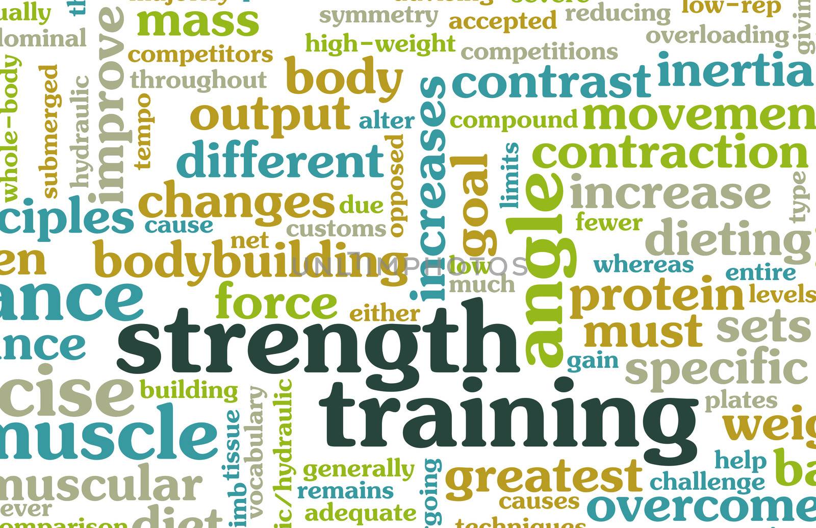 Strength Training Concept as a Workout Fitness