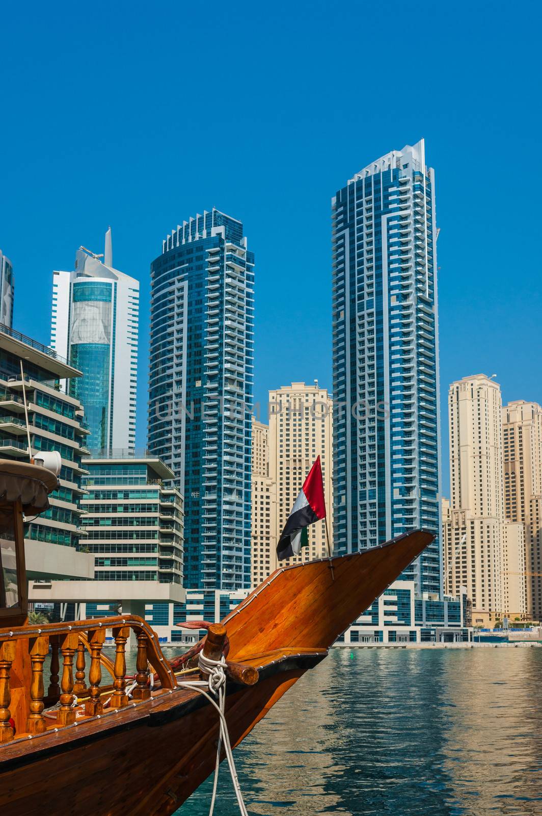 Yacht Club in Dubai Marina. UAE. November 16, 2012 by oleg_zhukov