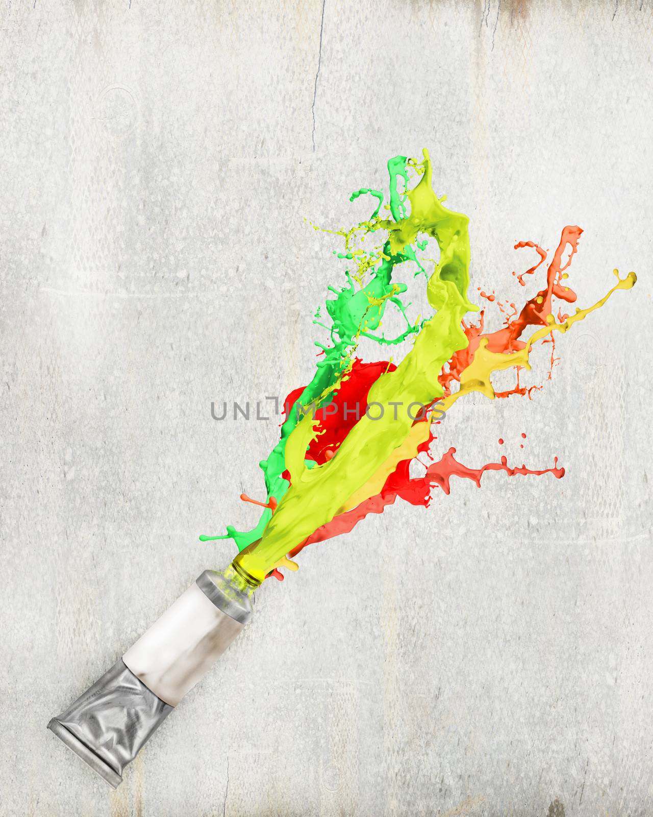 Paint tube by sergey_nivens