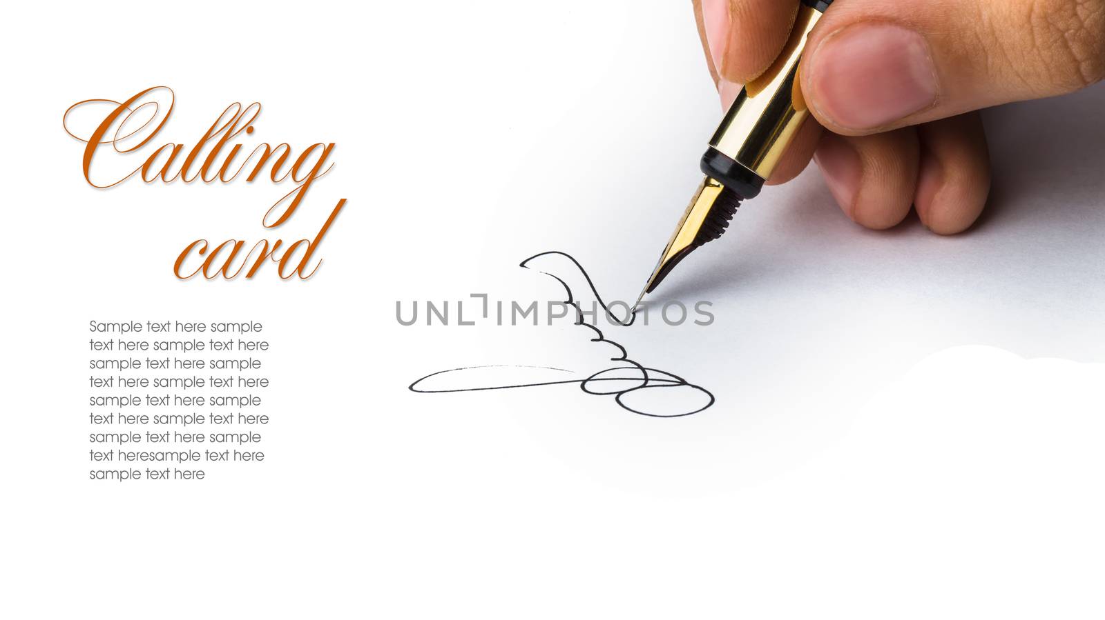 Signature of a fountain pen by oleg_zhukov