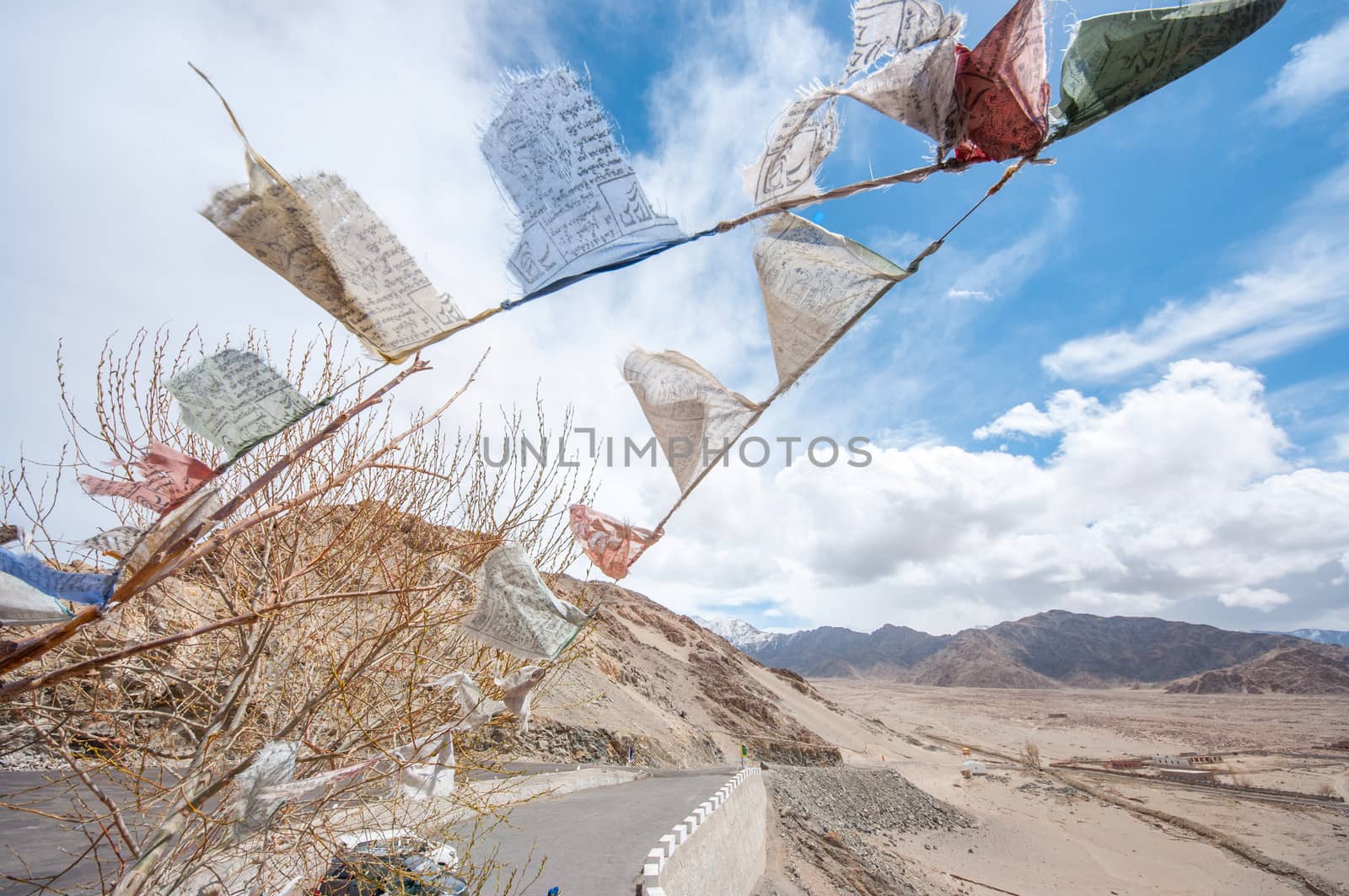 the stupa in Thiksey monastery, Ladakh, India