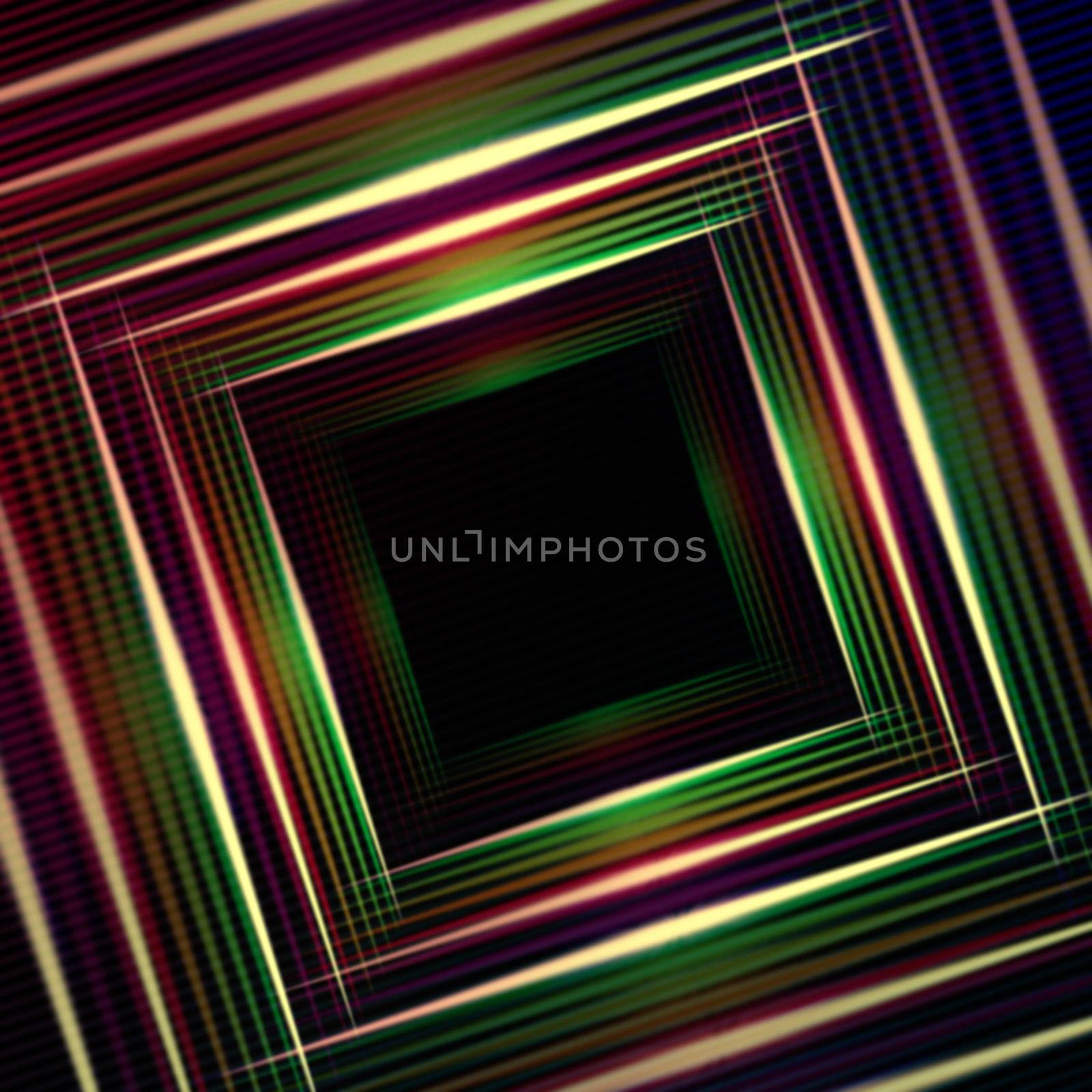 abstract green purple background with shining multicolored squar by marinini