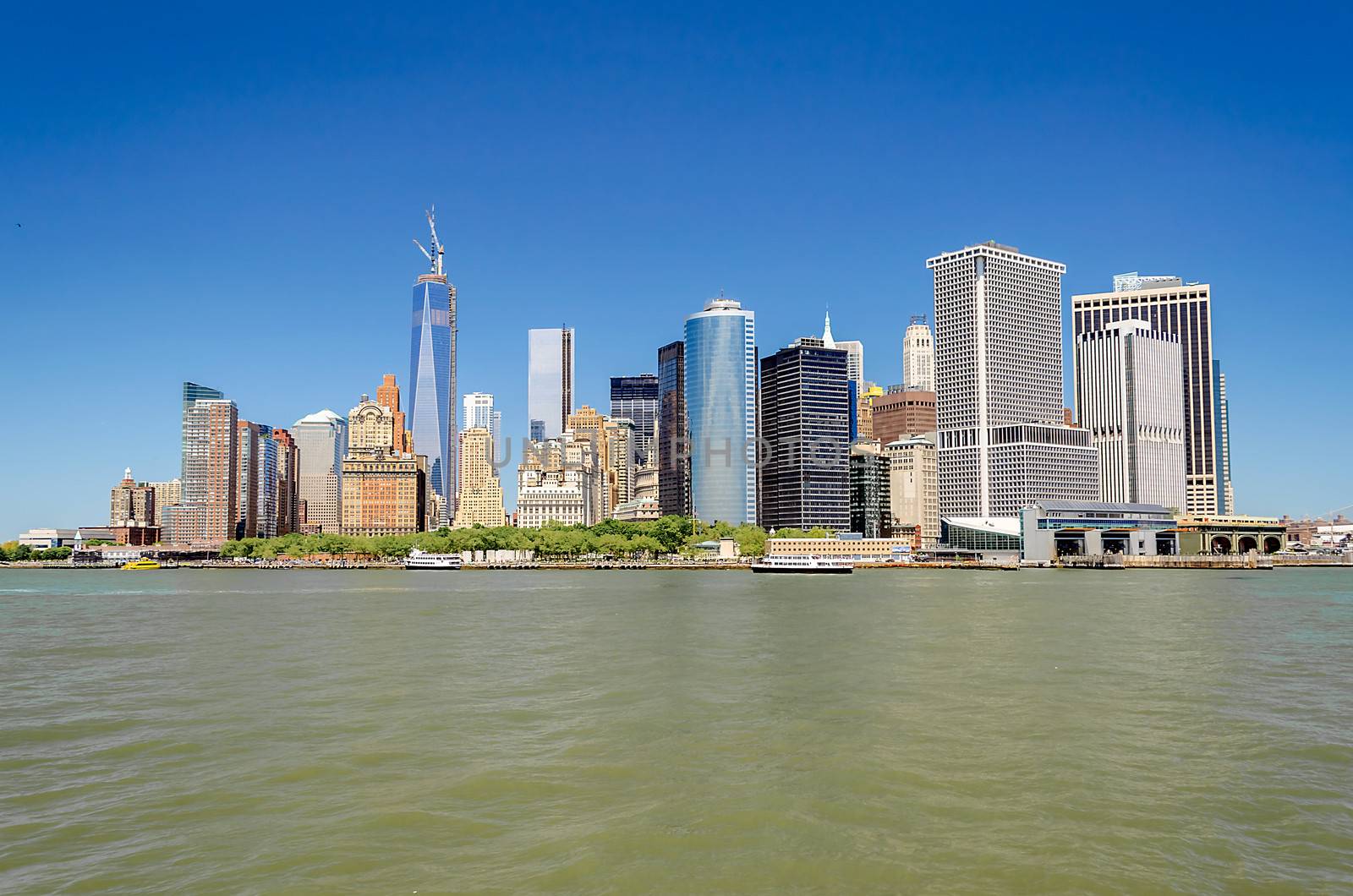 Manhattan Skyline by marcorubino