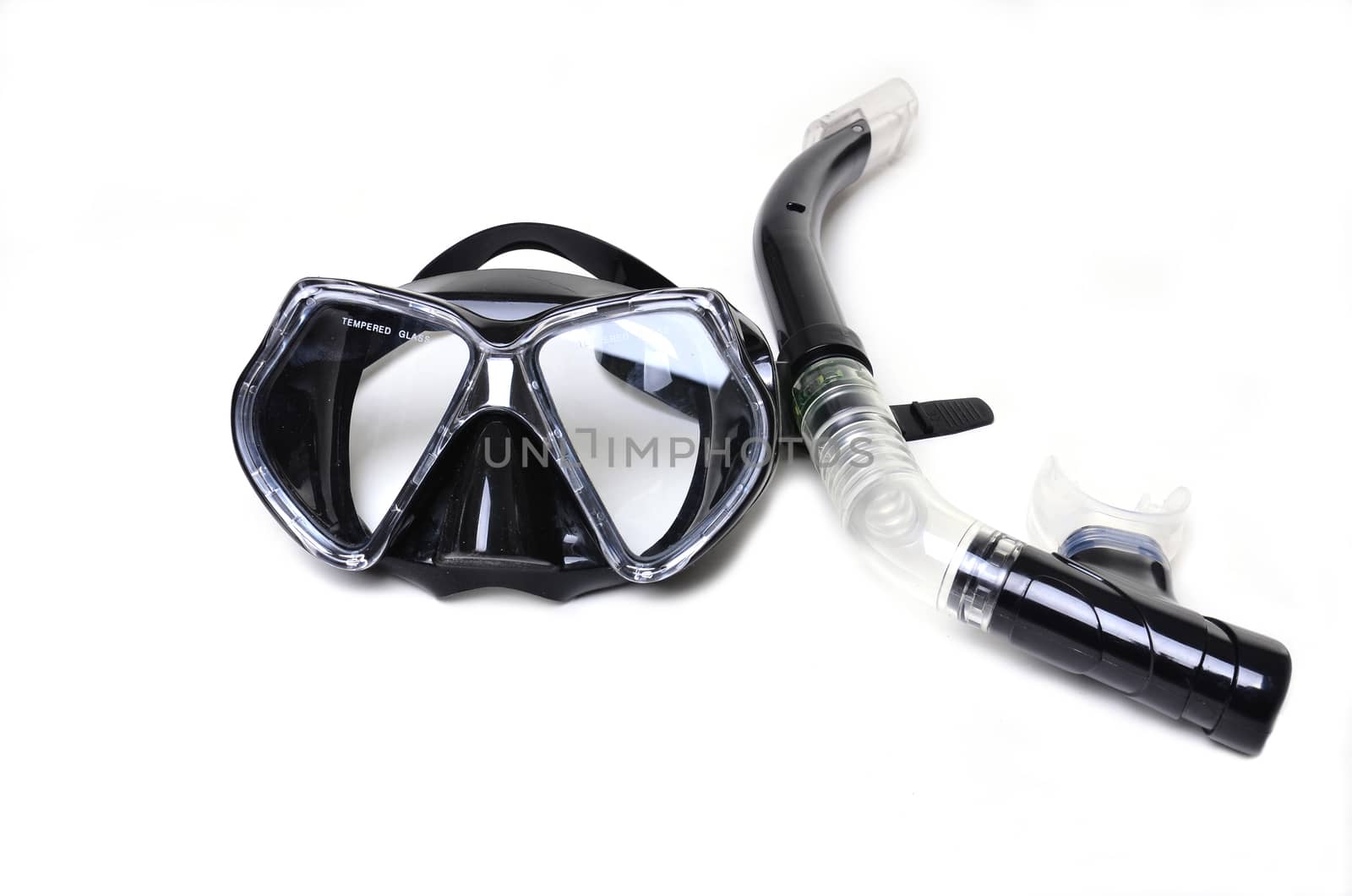 snorkel isolated isolated on a white background