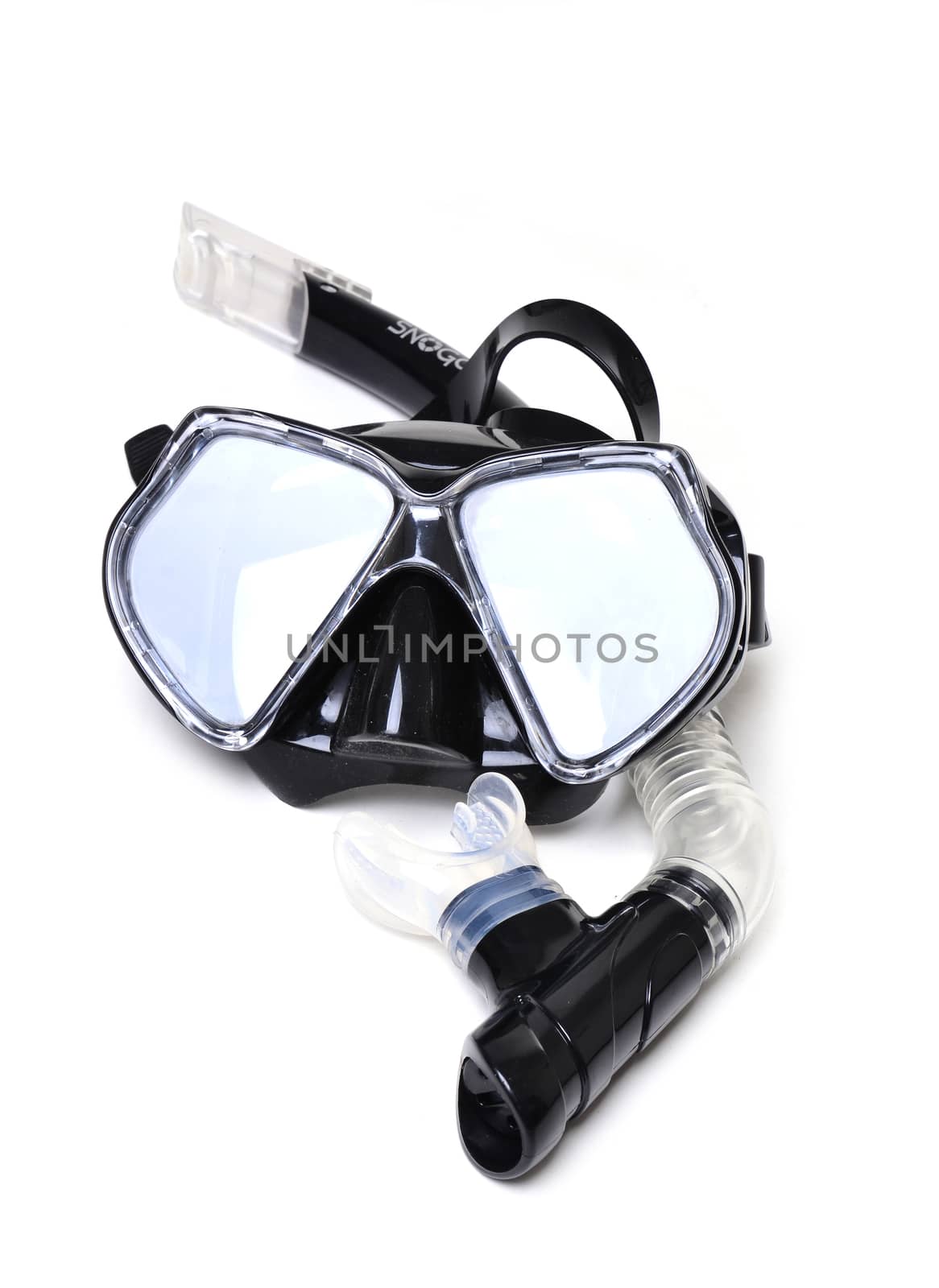 snorkel isolated isolated on a white background