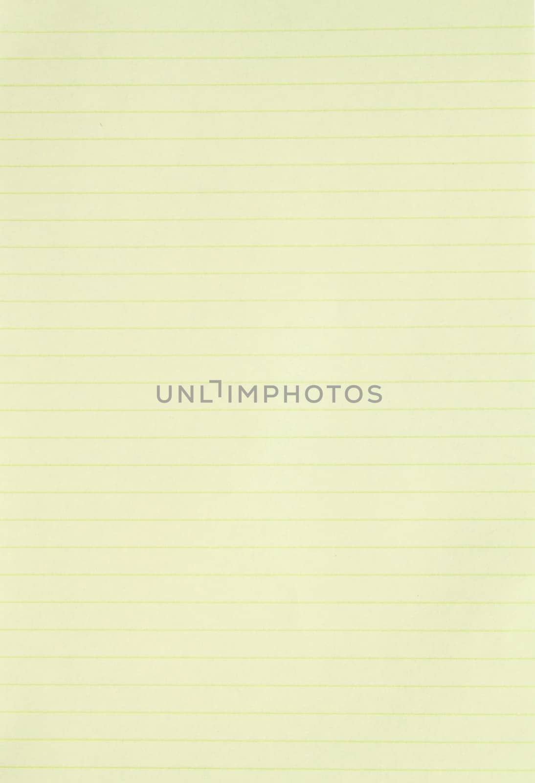 Blank yellow lined paper background or textured  by nuchylee