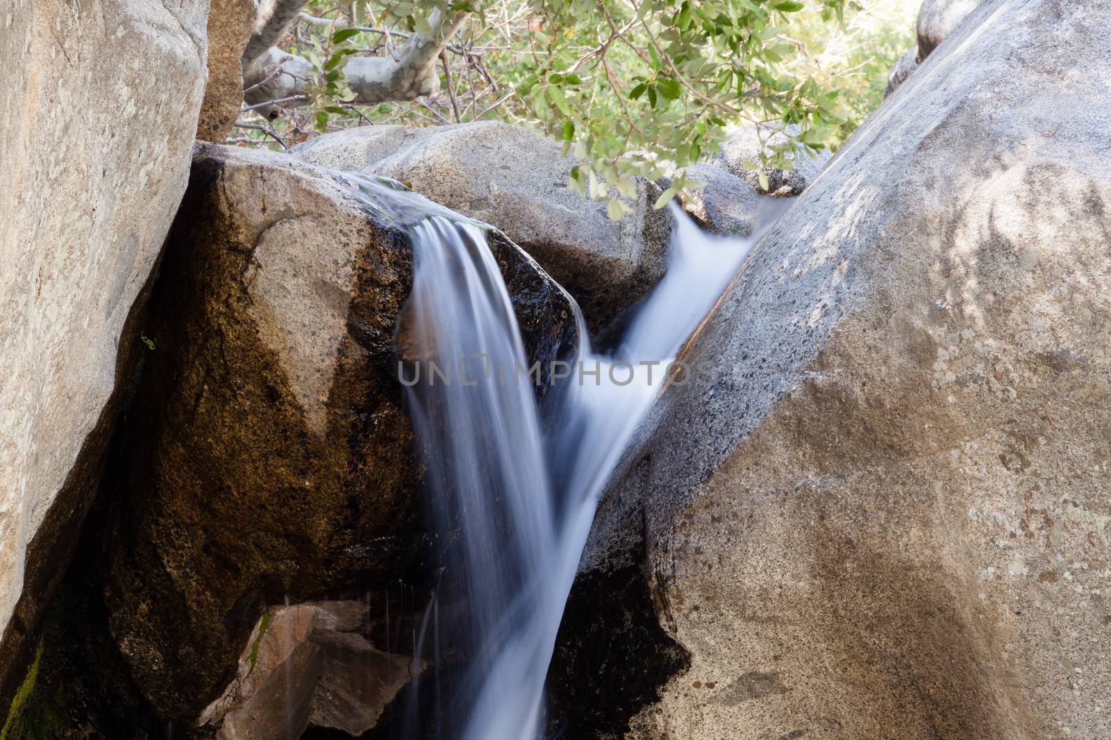 Waterfall near Buckeye Flat in Sequoia National Park