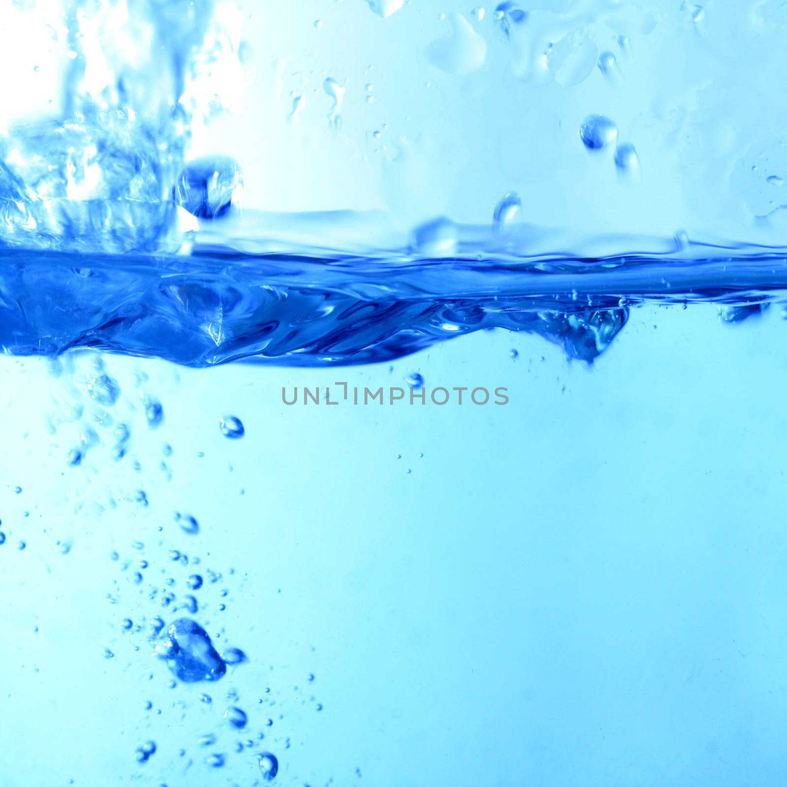 water bubbles macro close up