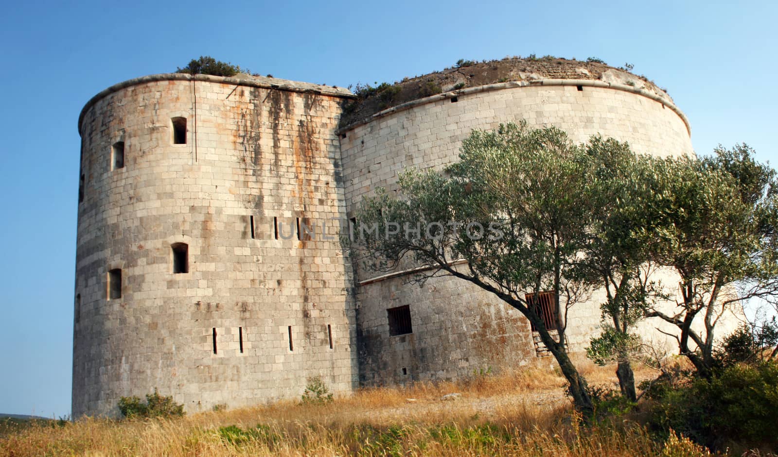 Medieval Fort Arza in Zanjic, Montenegro