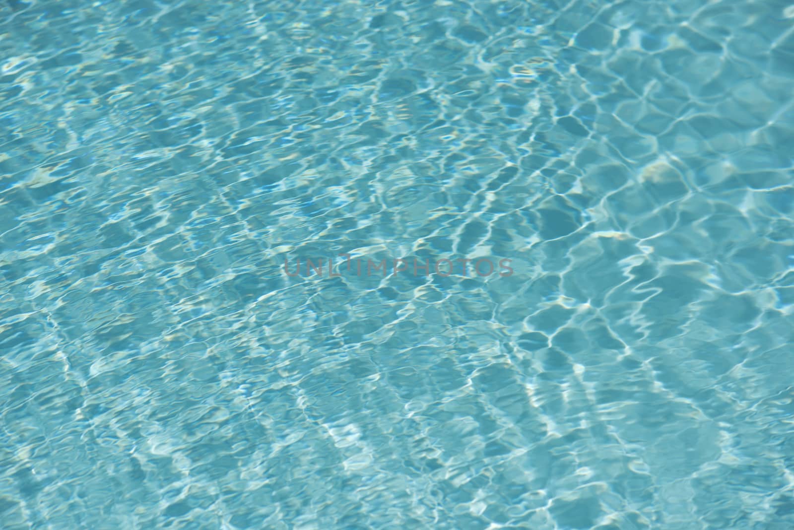 Reflection over water in a swimming pool