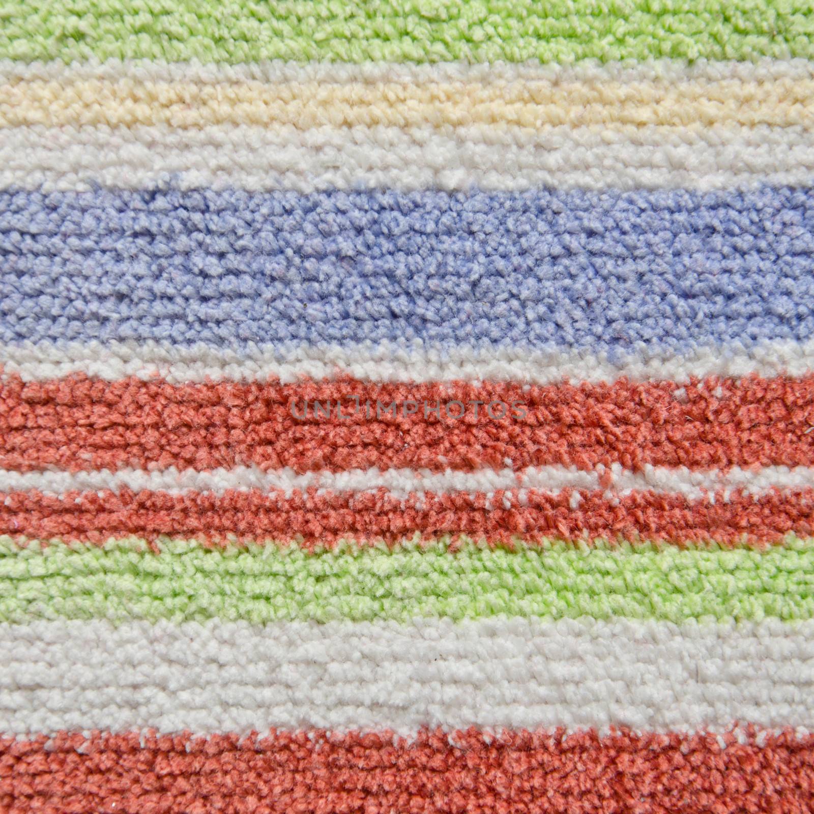 Colorful Layers of Carpet Texture