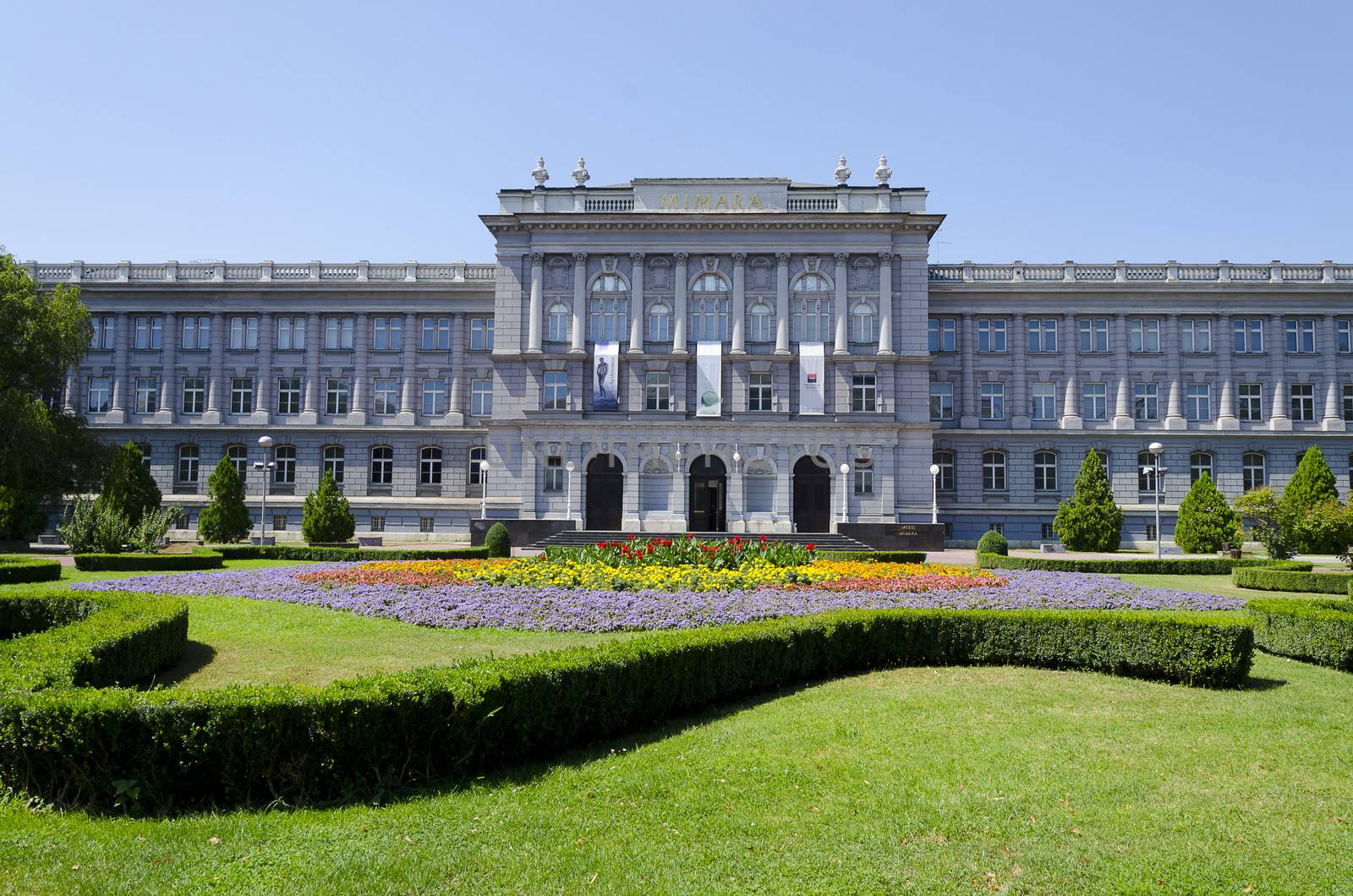 Mimara art museum in central Zagreb, Croatia