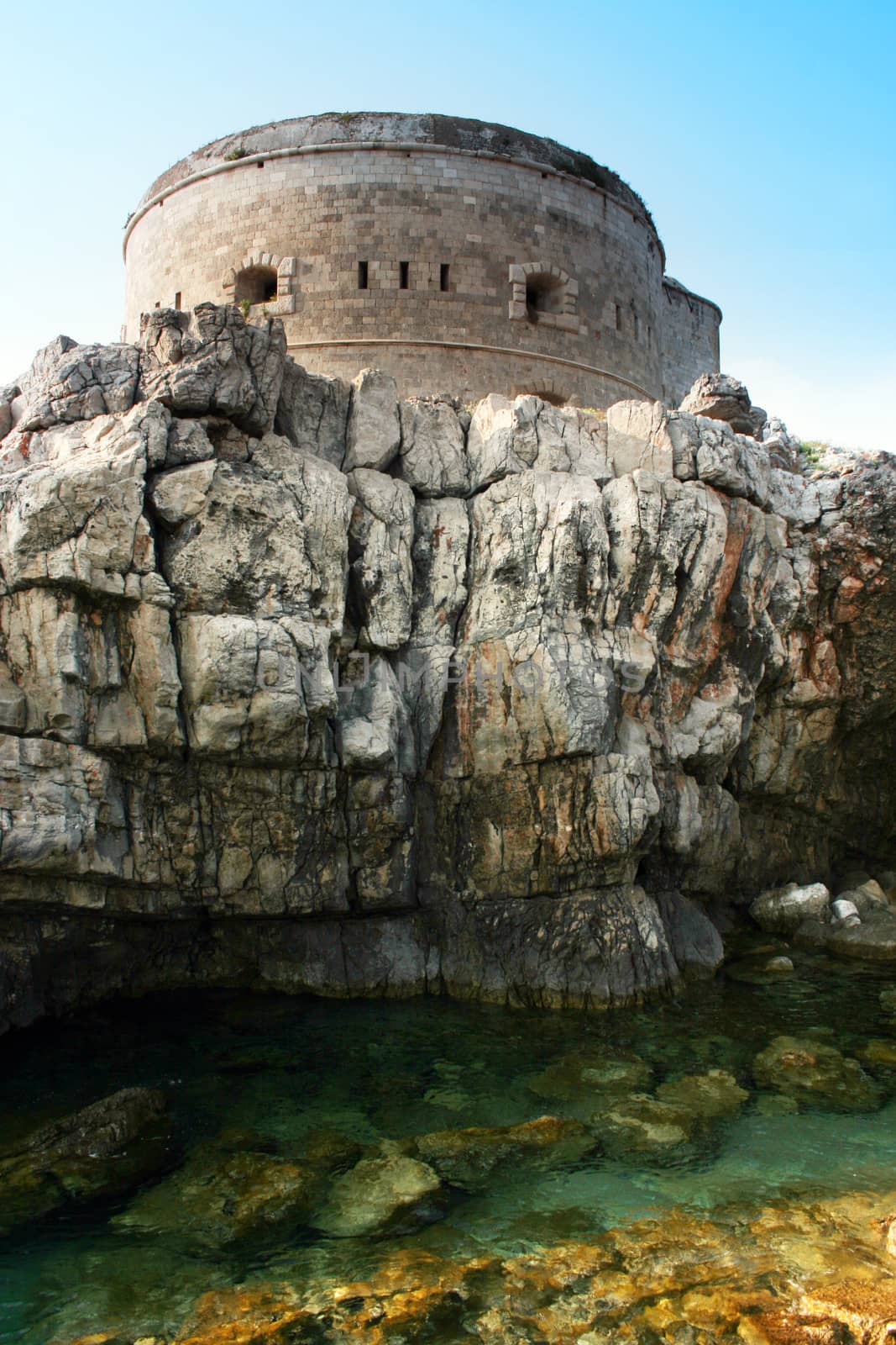 Fort Arza, Zanjic, Boka Kotorska Bay, Montenegro