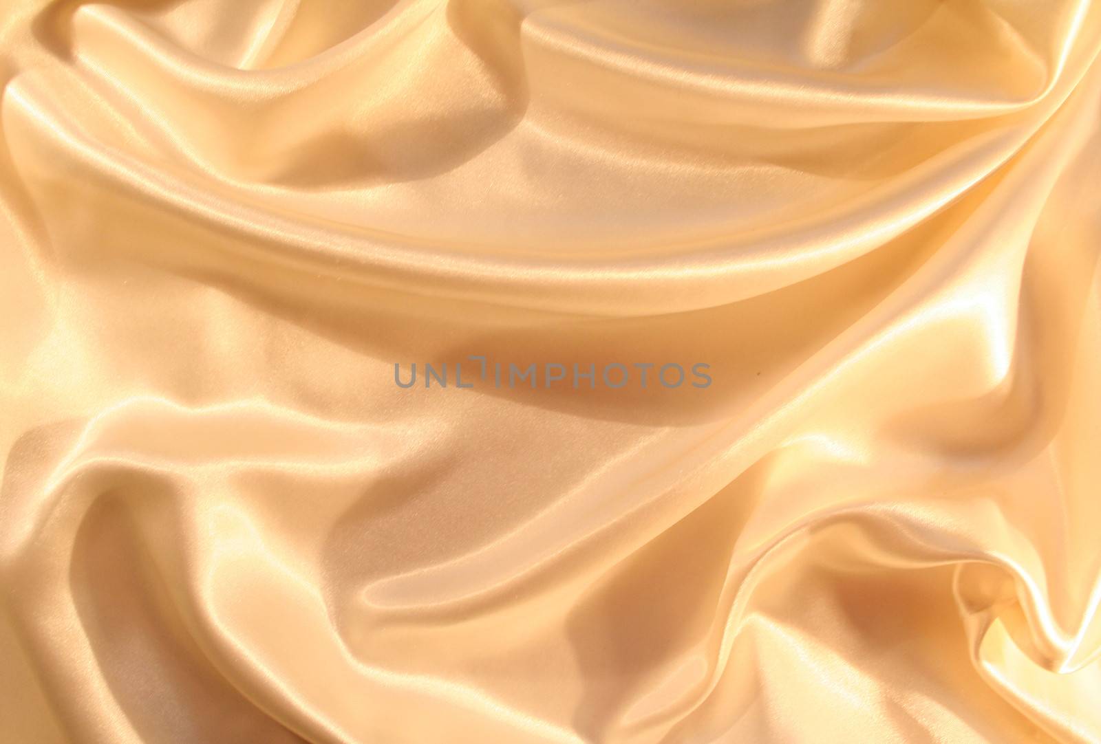 Smooth elegant golden silk can use as background