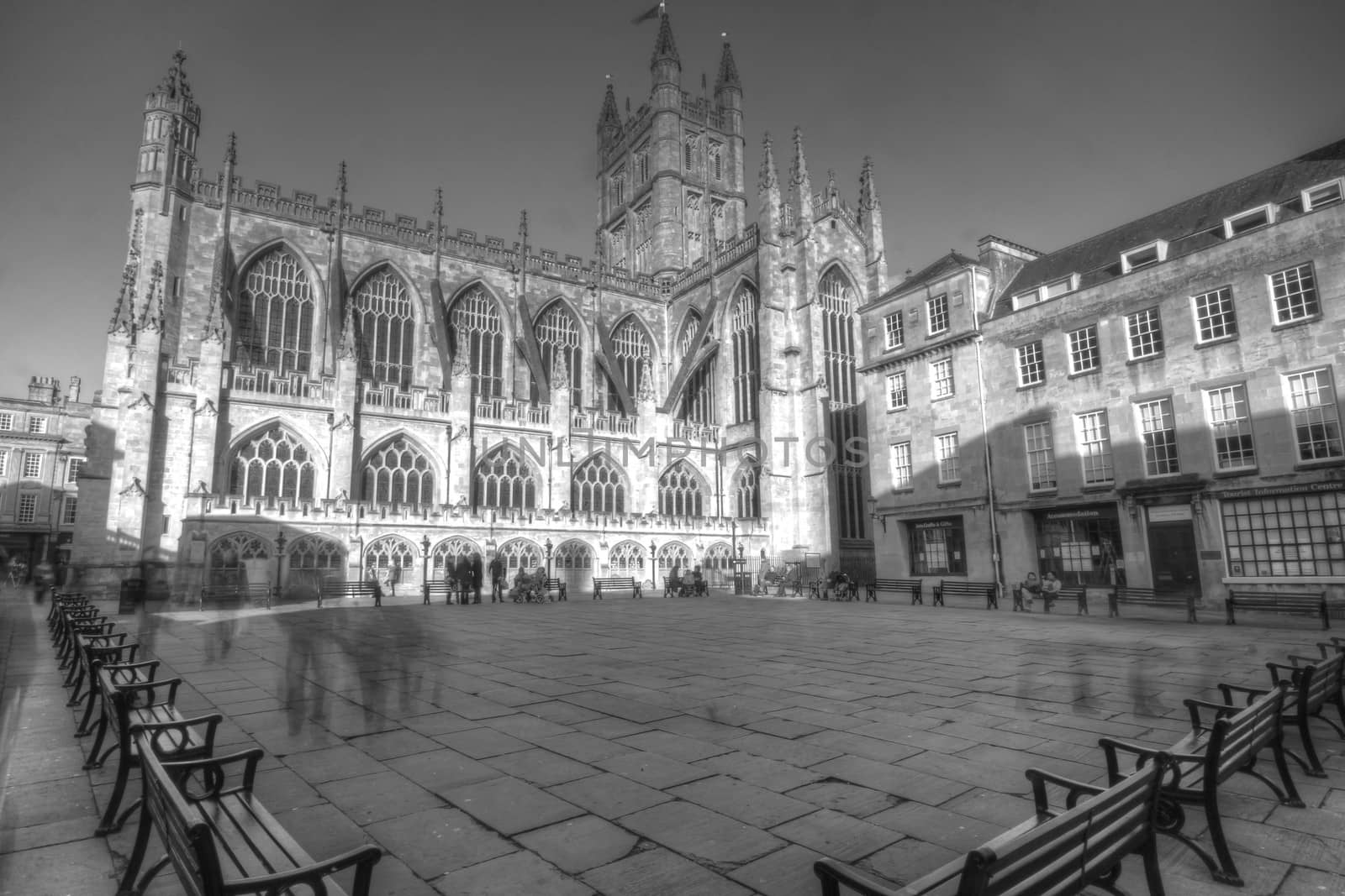 Roman baths at Avon England by olliemt