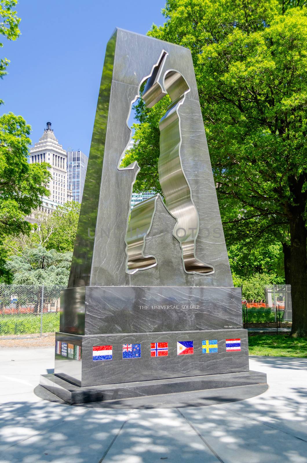 Korean War Veterans Memorial, Battery Park, New York City by marcorubino