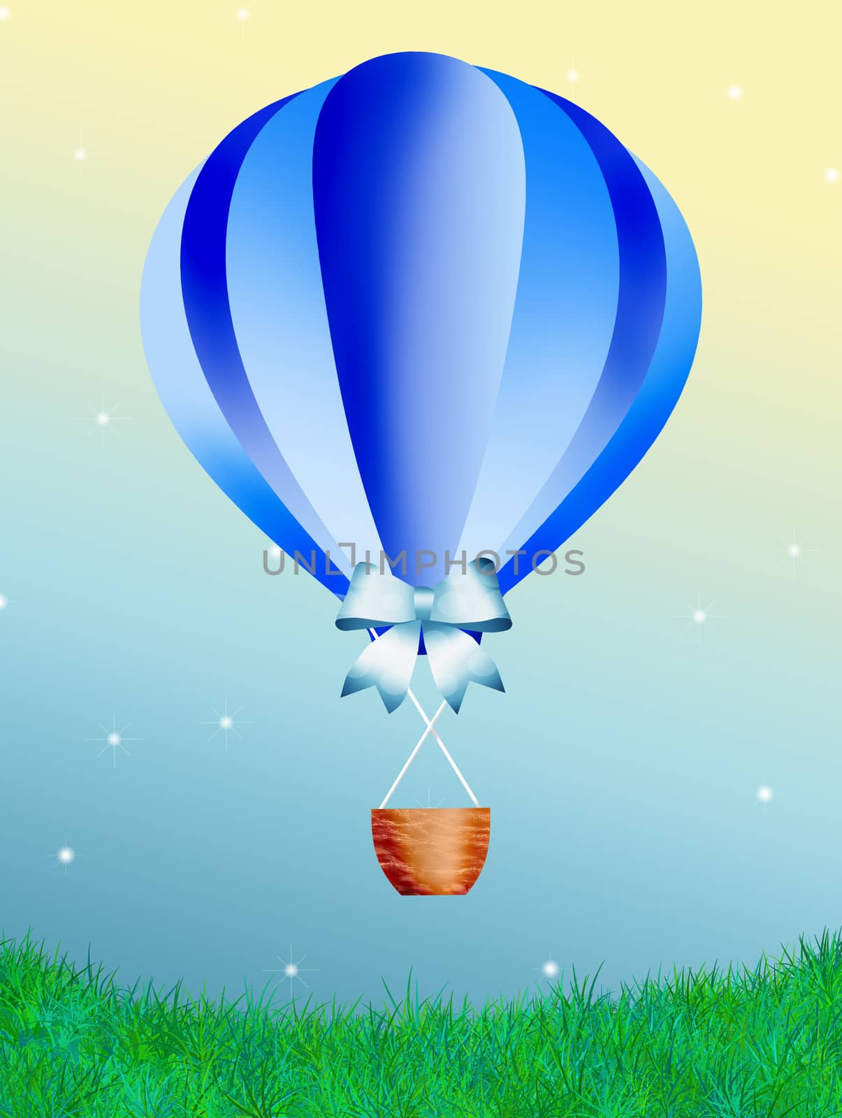 hot air balloon for boy