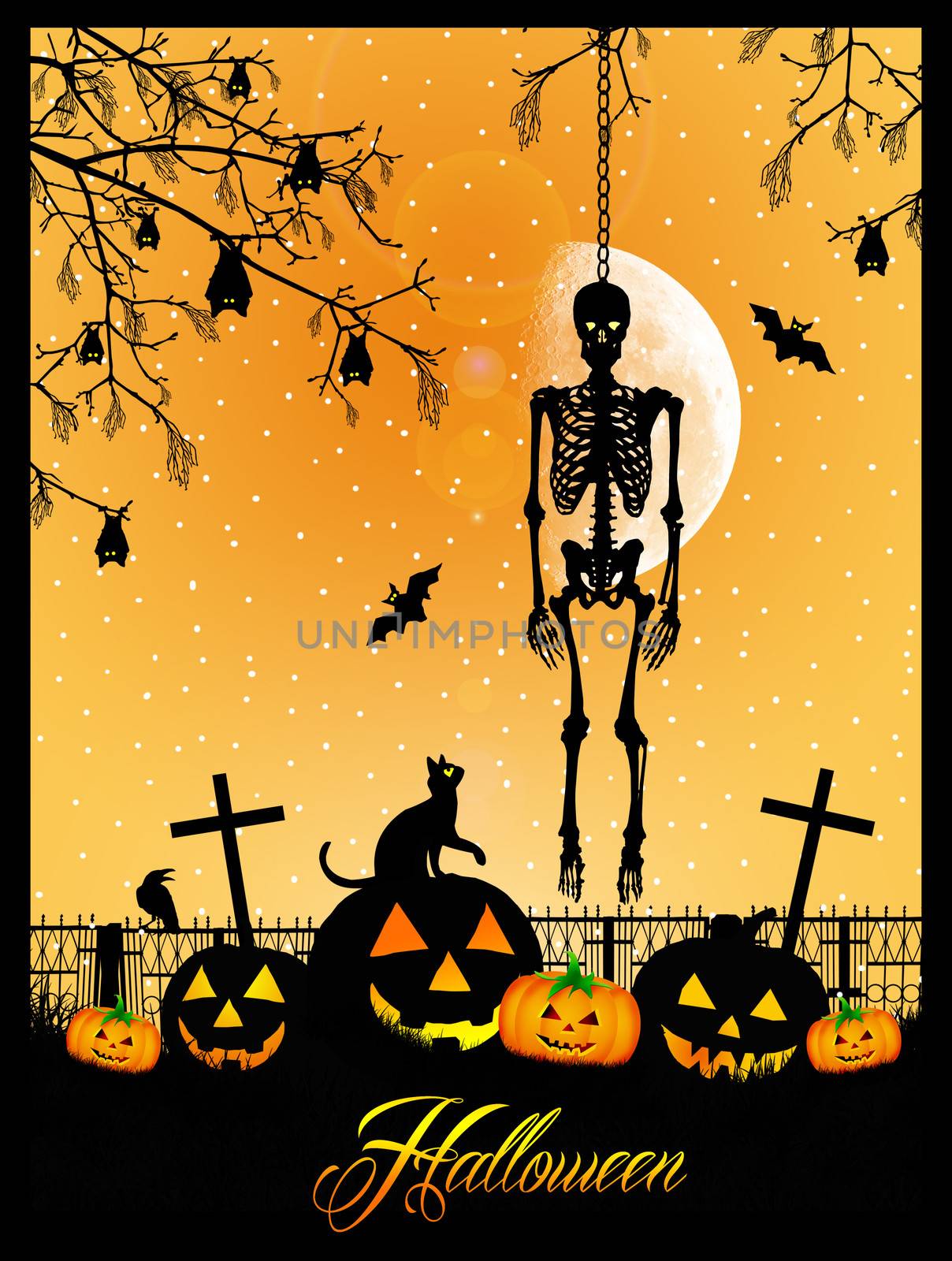 Skeleton of Halloween by adrenalina