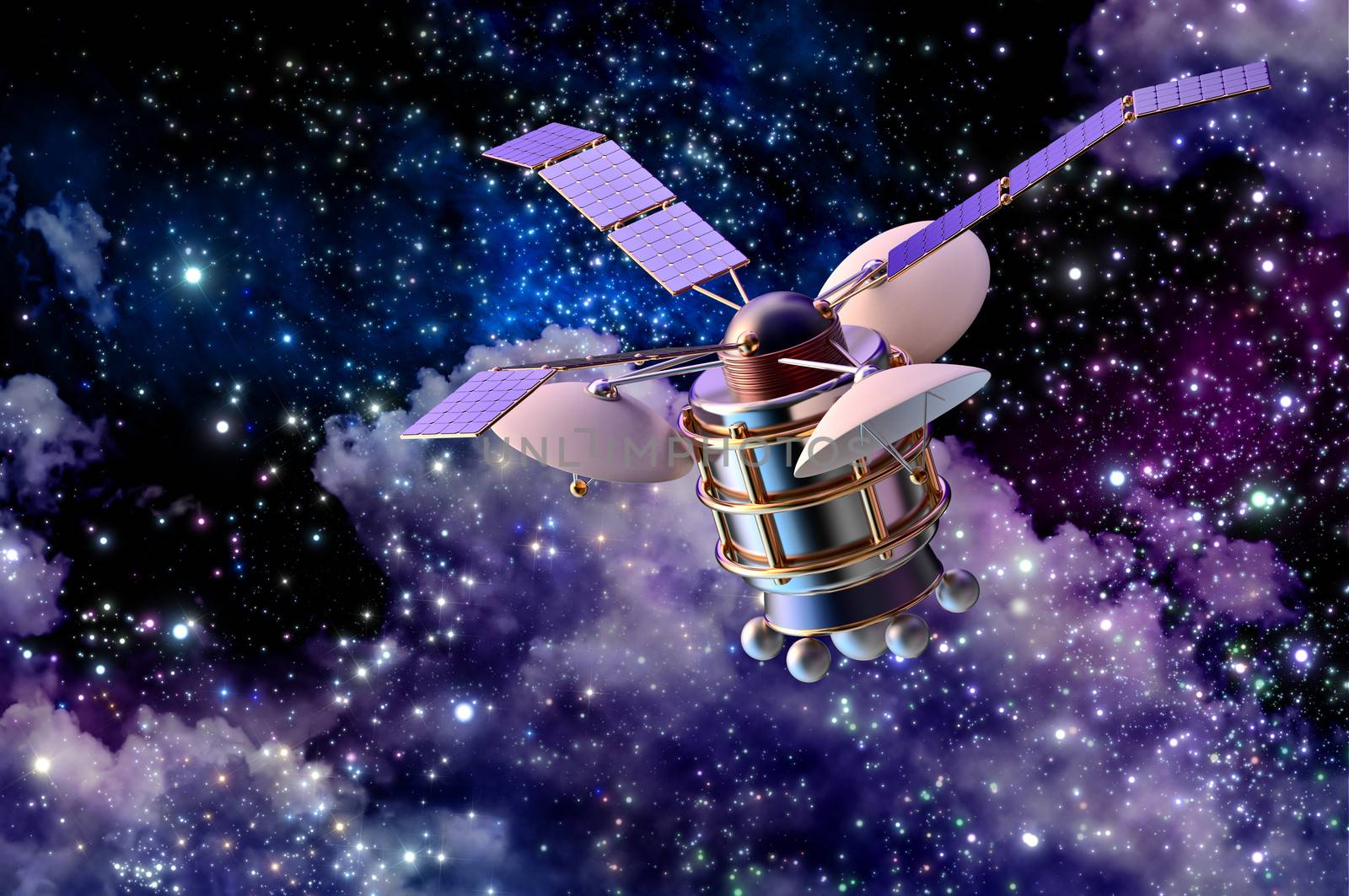 3D model of an artificial satellite of the Earth by merzavka