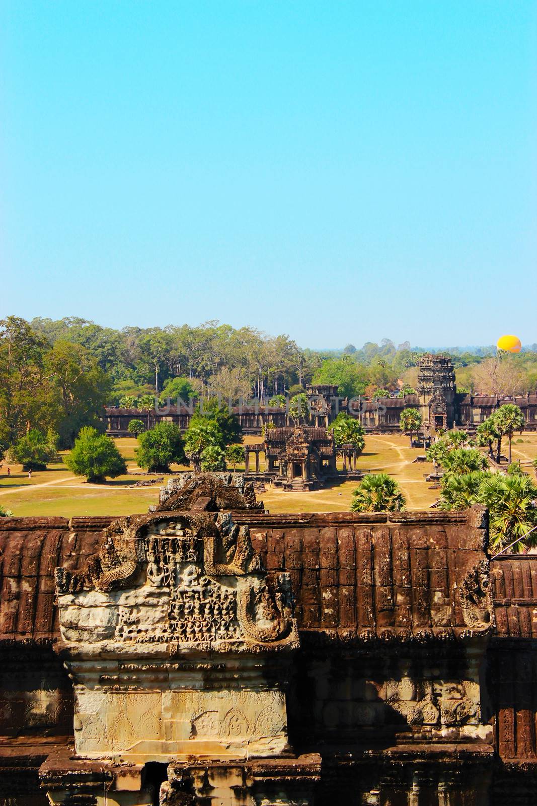 View from Agkor Wat by tboyajiev