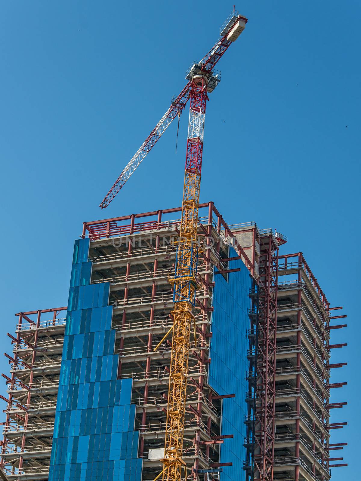 building in Genoa, close to the port