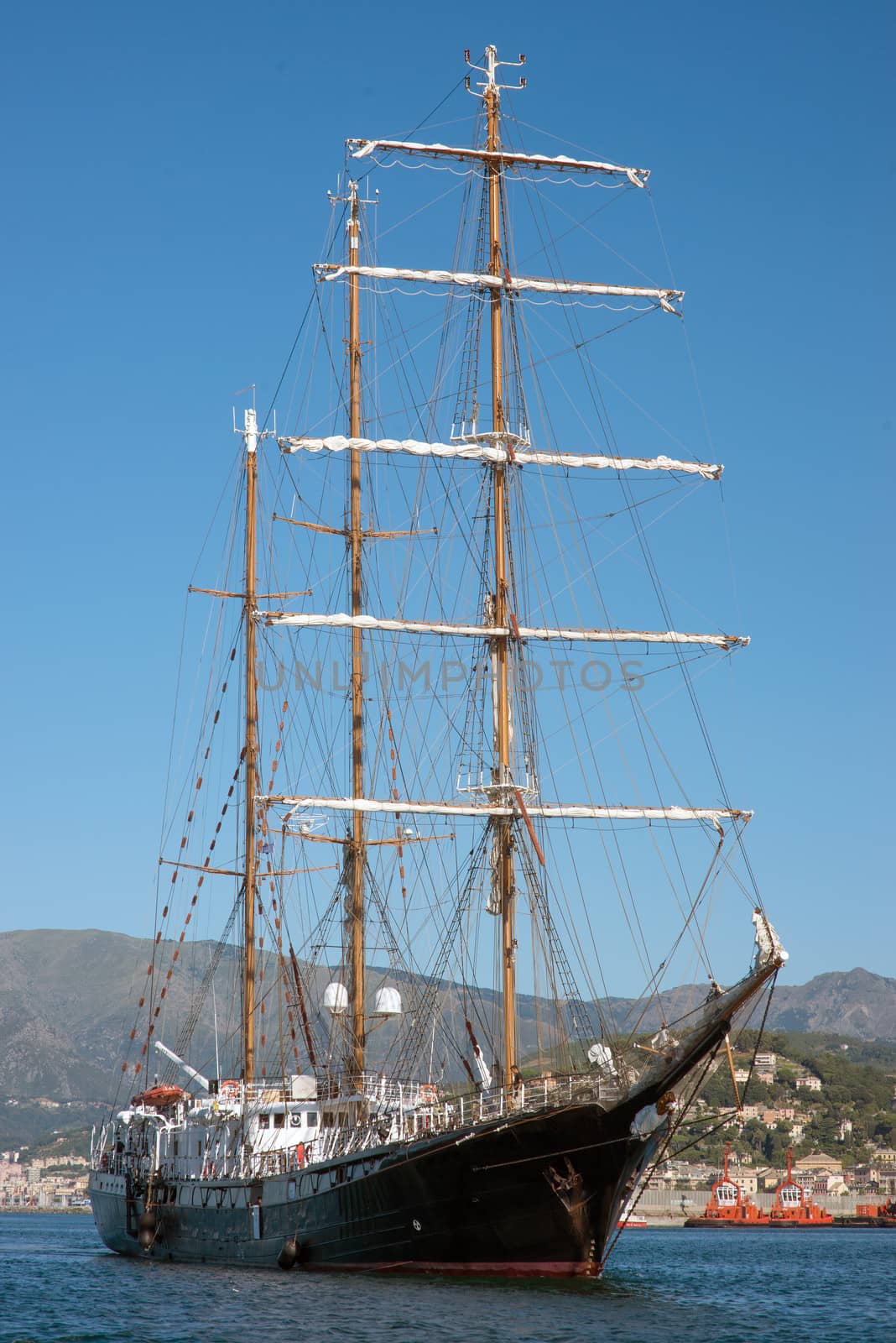 large motor sailer