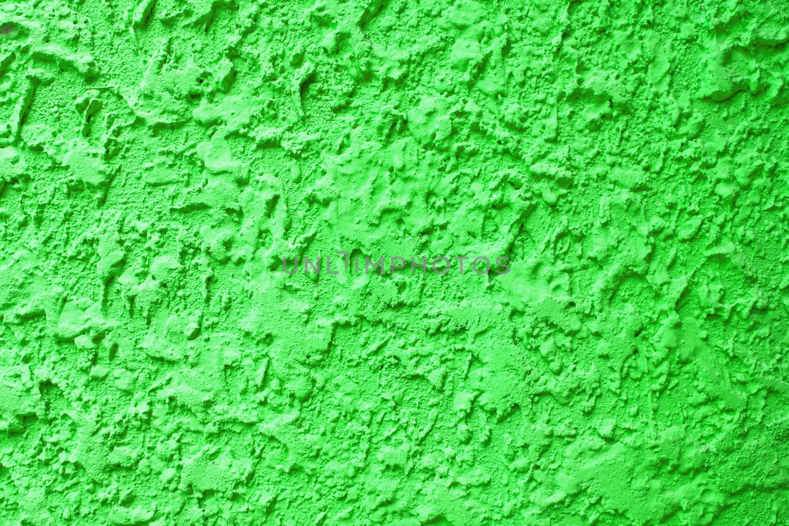 Green rough wall background