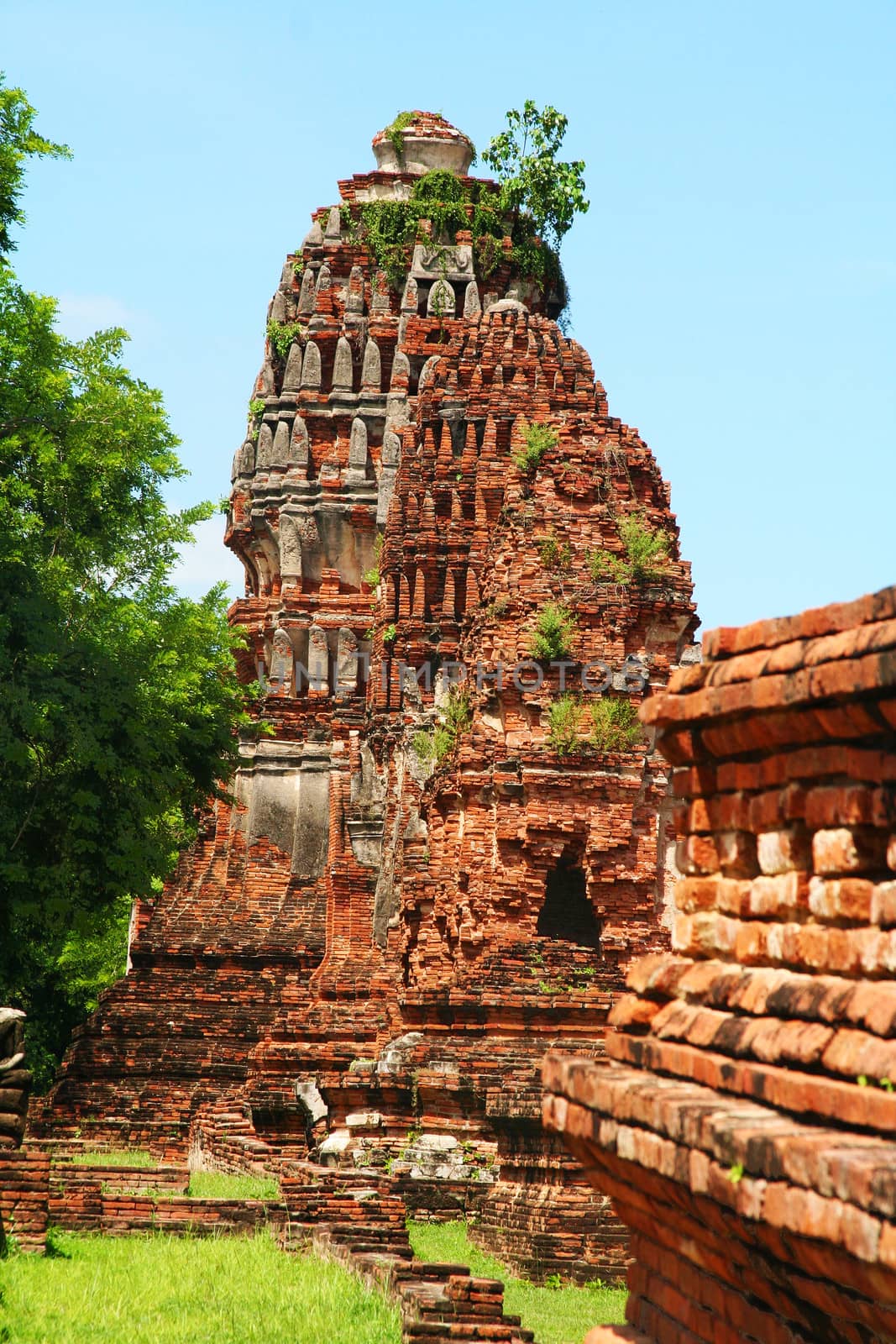 Ayutthaya ruins by tboyajiev