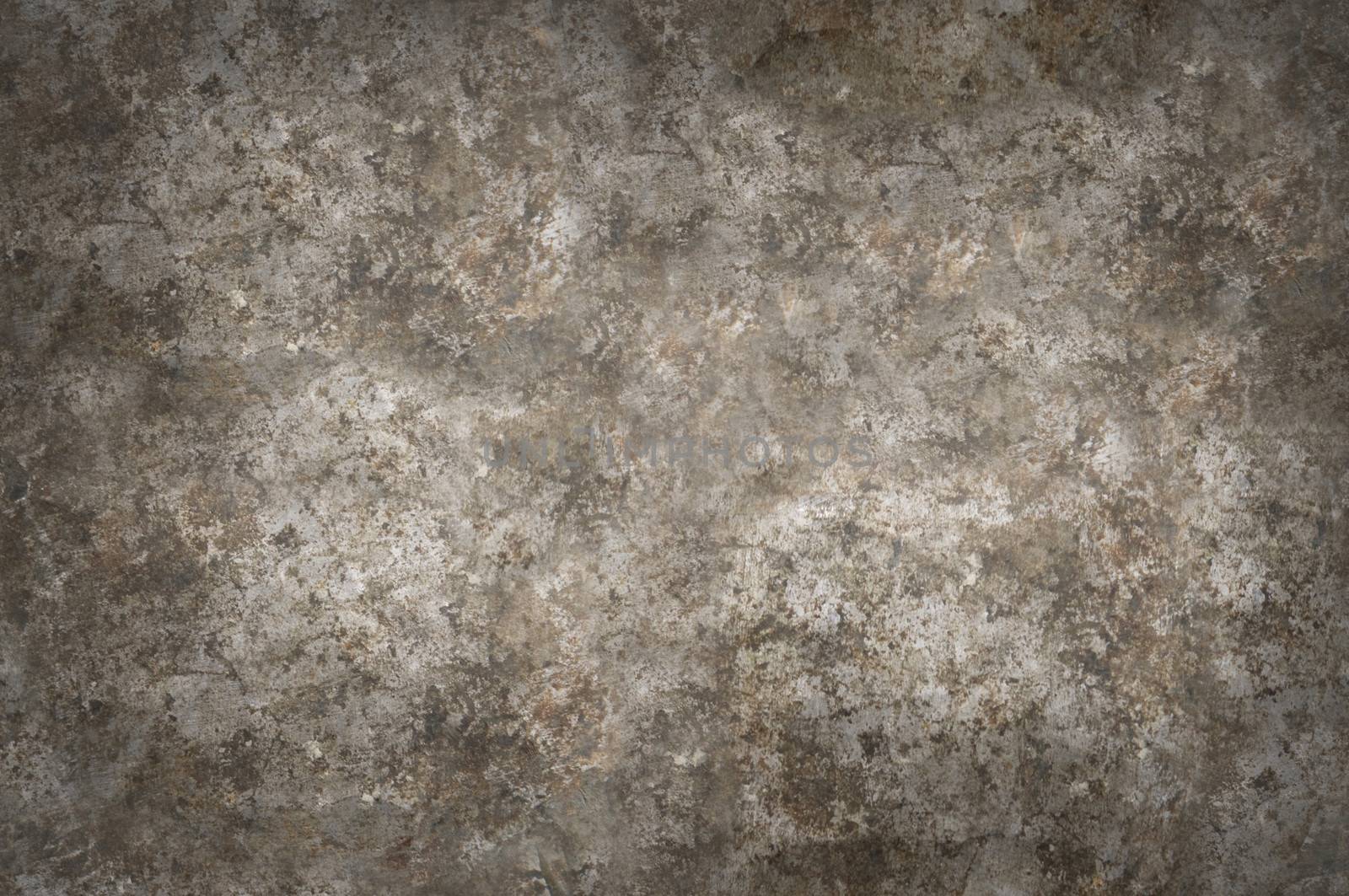 Distressed gray metal surface texture