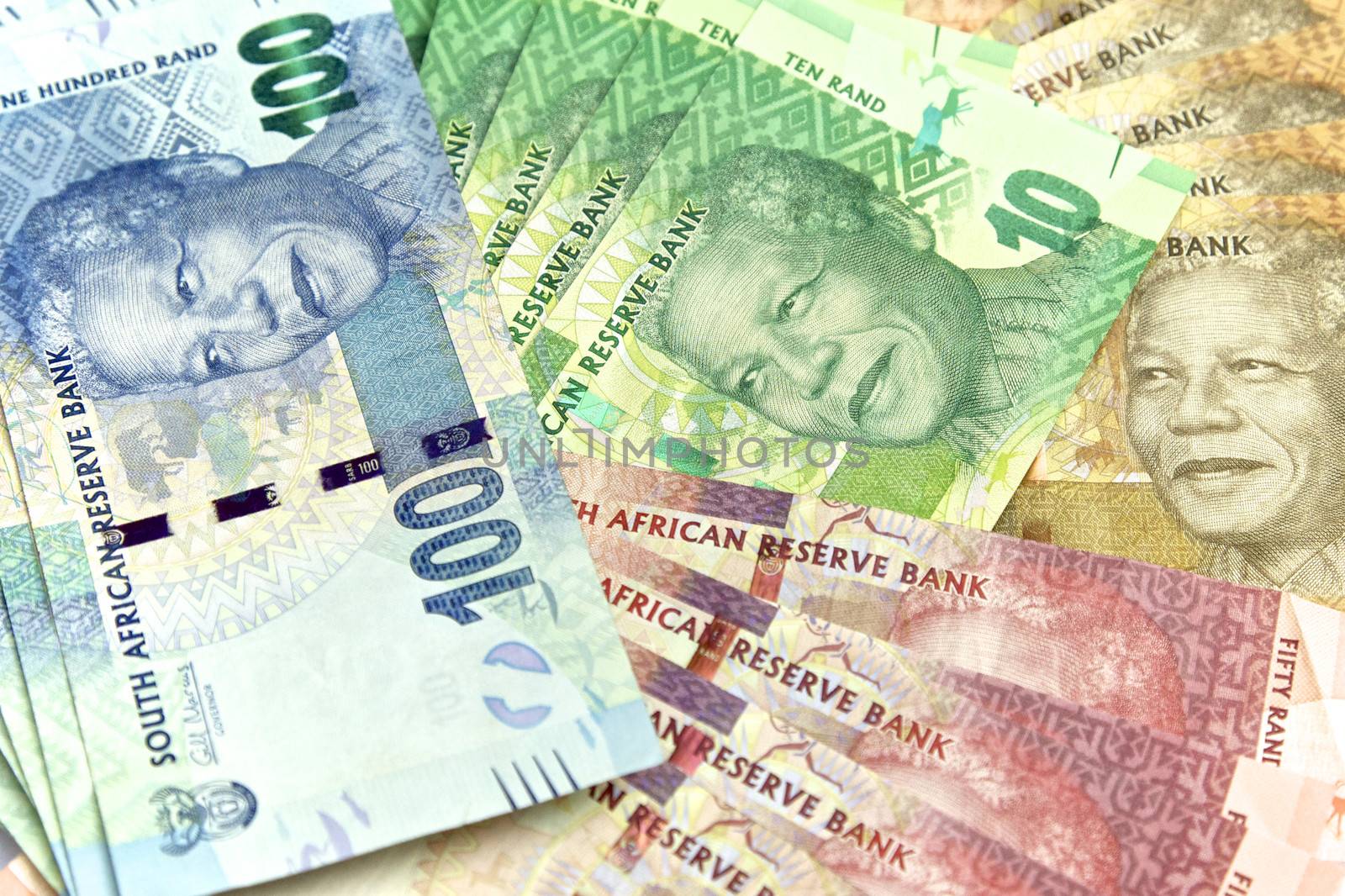 South African Nelson Mandela New Bank Notes