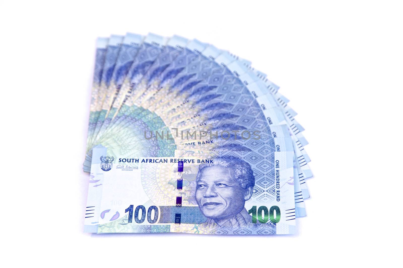 South African, New one hundred bank notes by instinia