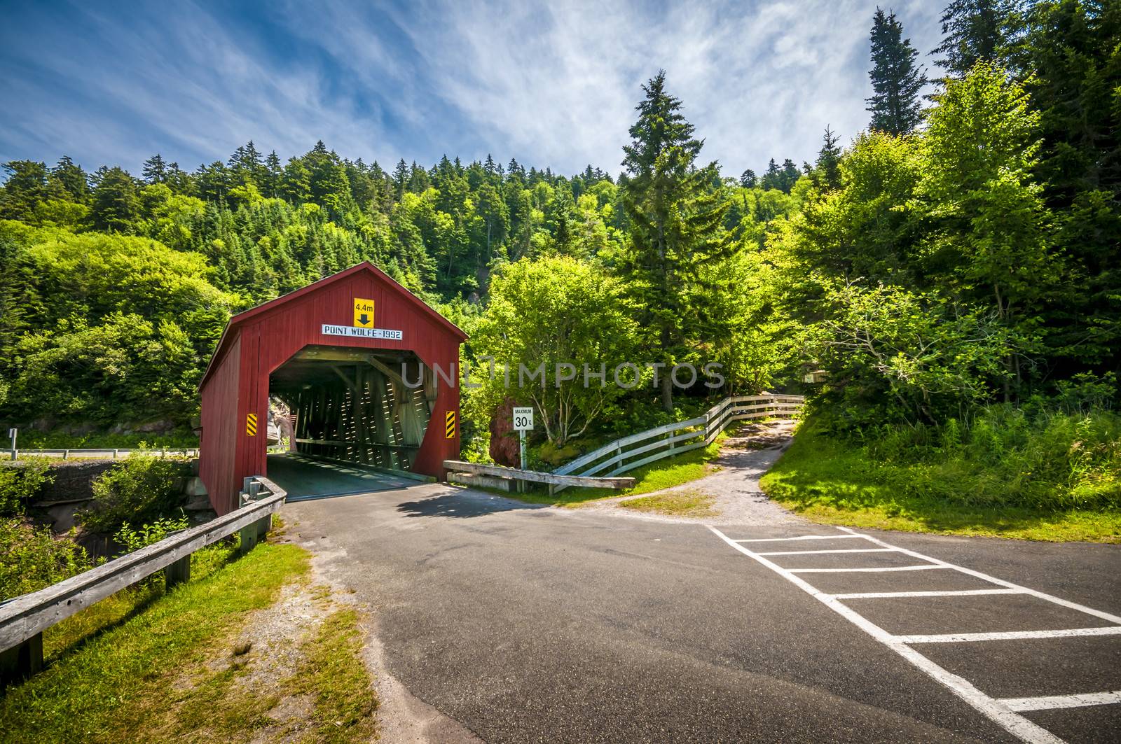 Covered Bridge by vladikpod