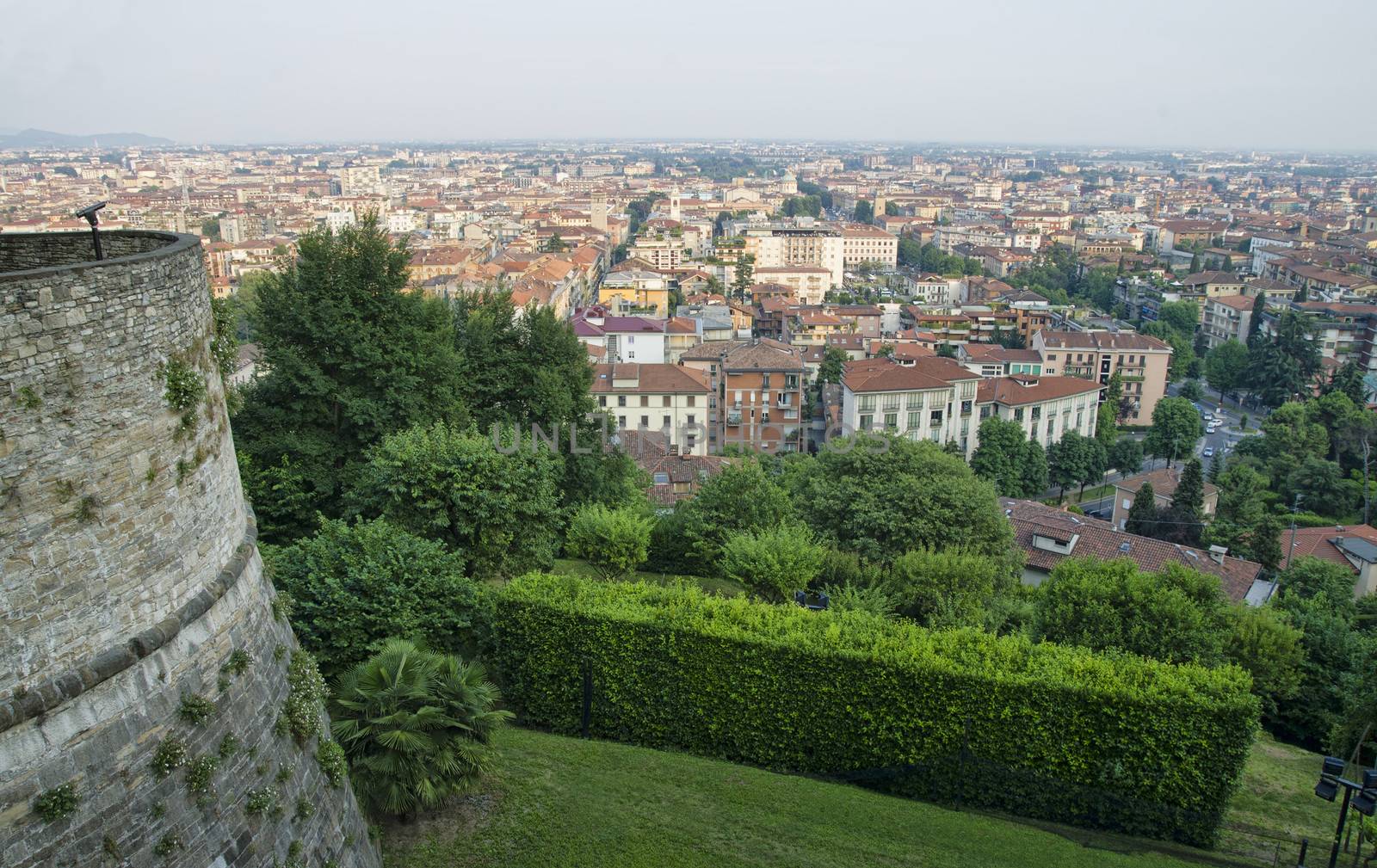 cityscape of Bergamo, Italy
