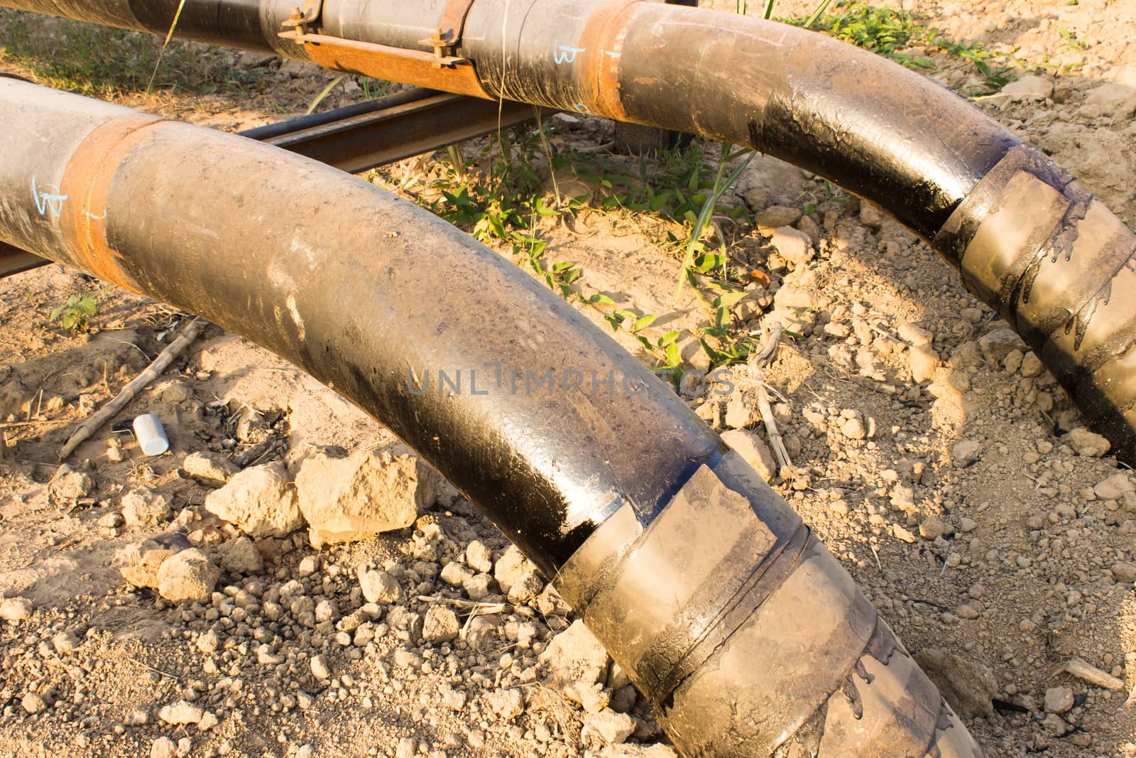 Oil  pipe line by photo2life